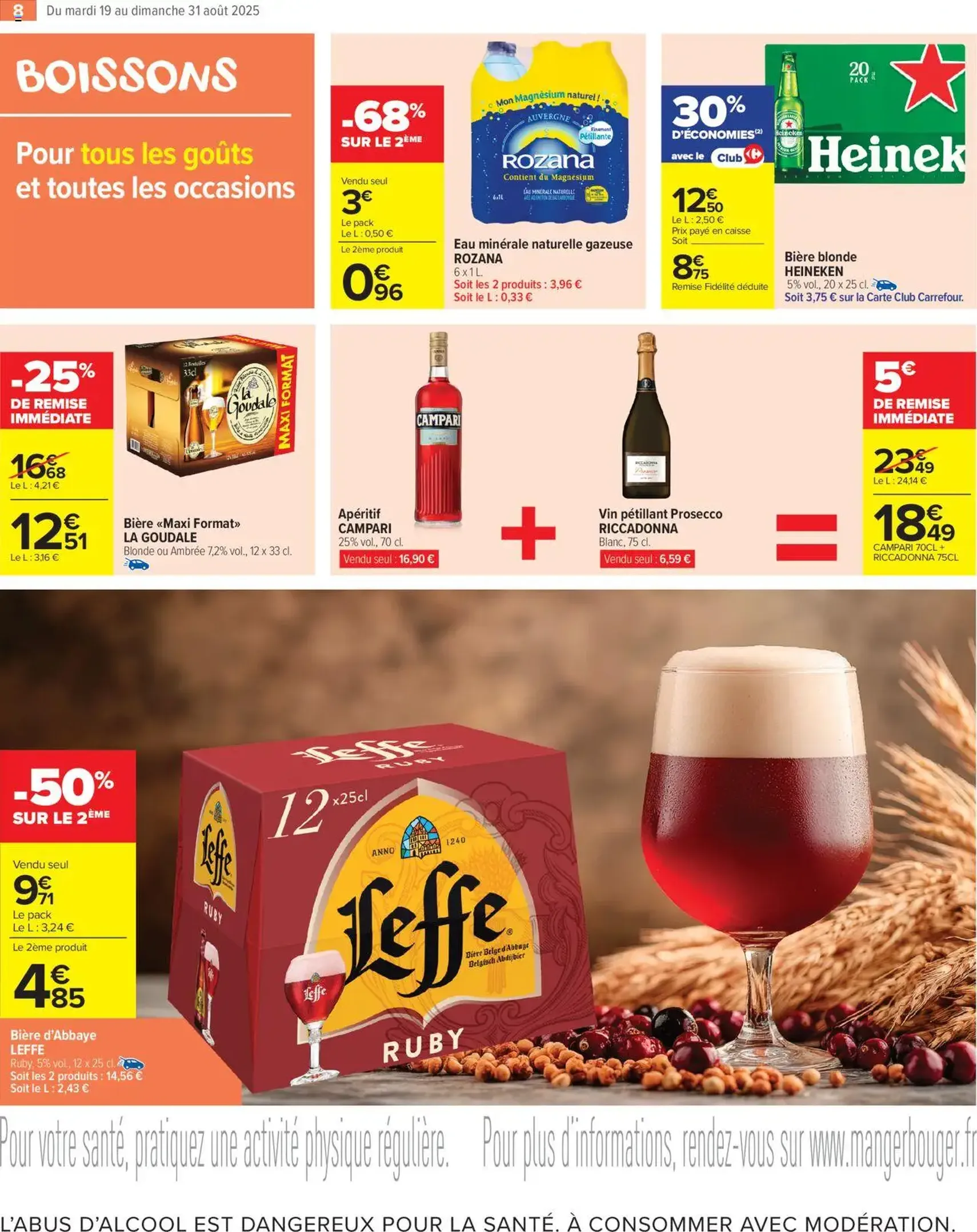Carrefour Market catalogue semaine 34 - brochure valable à partir du 19/08/2025, page 10 sur 16 Carrefour Market catalogue semaine 34 - brochure valable à partir du 19/08/2025, page 10 sur 16