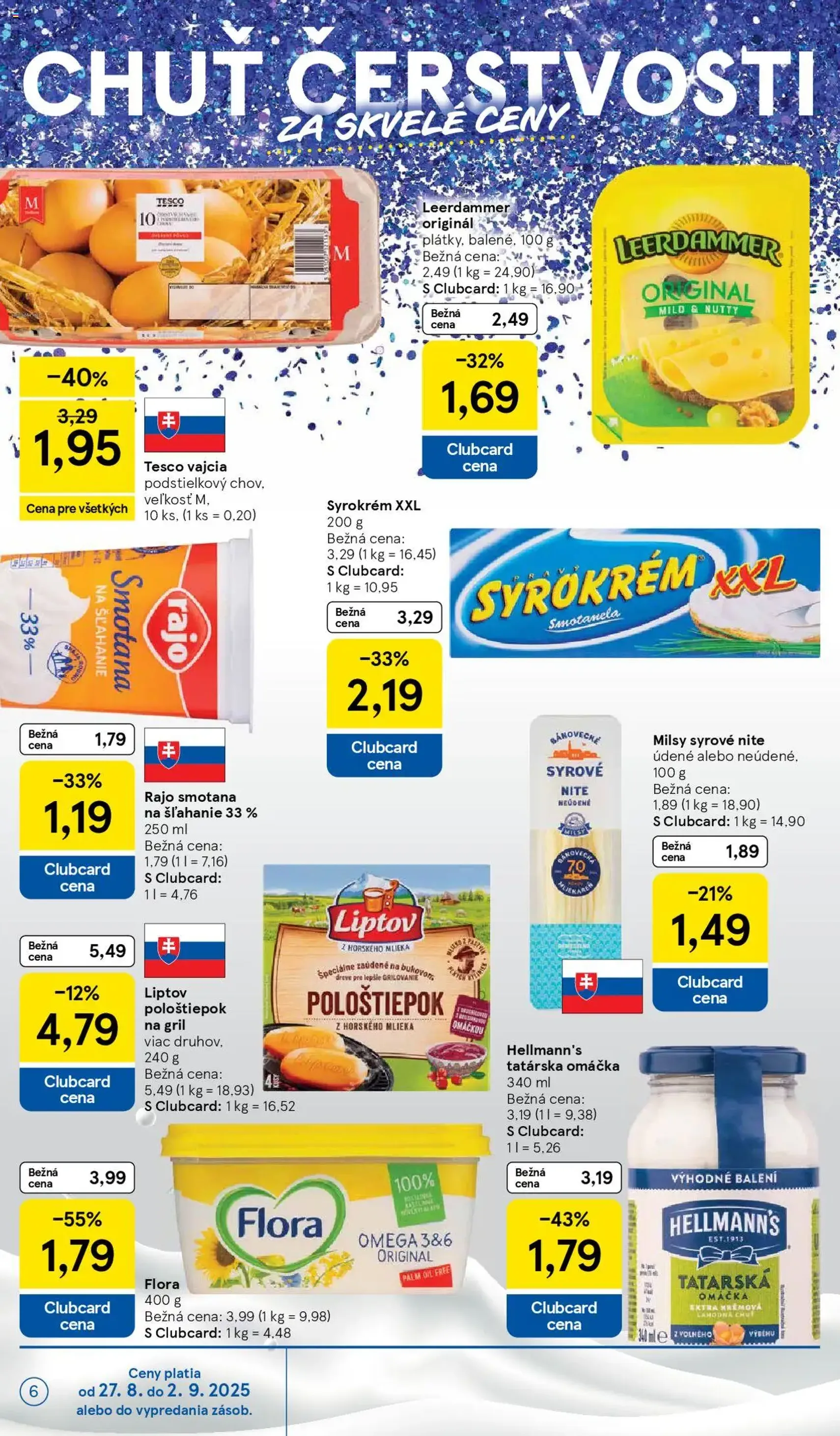 Tesco Hypermarket - leták - platný leták od 27.08.2025 strana 6 z 37