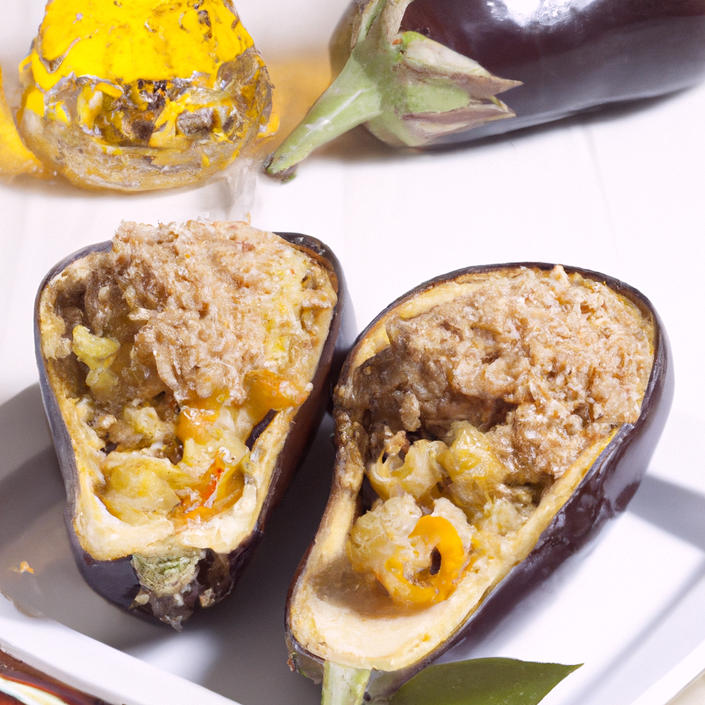 Melanzane Ripiene di Quinoa