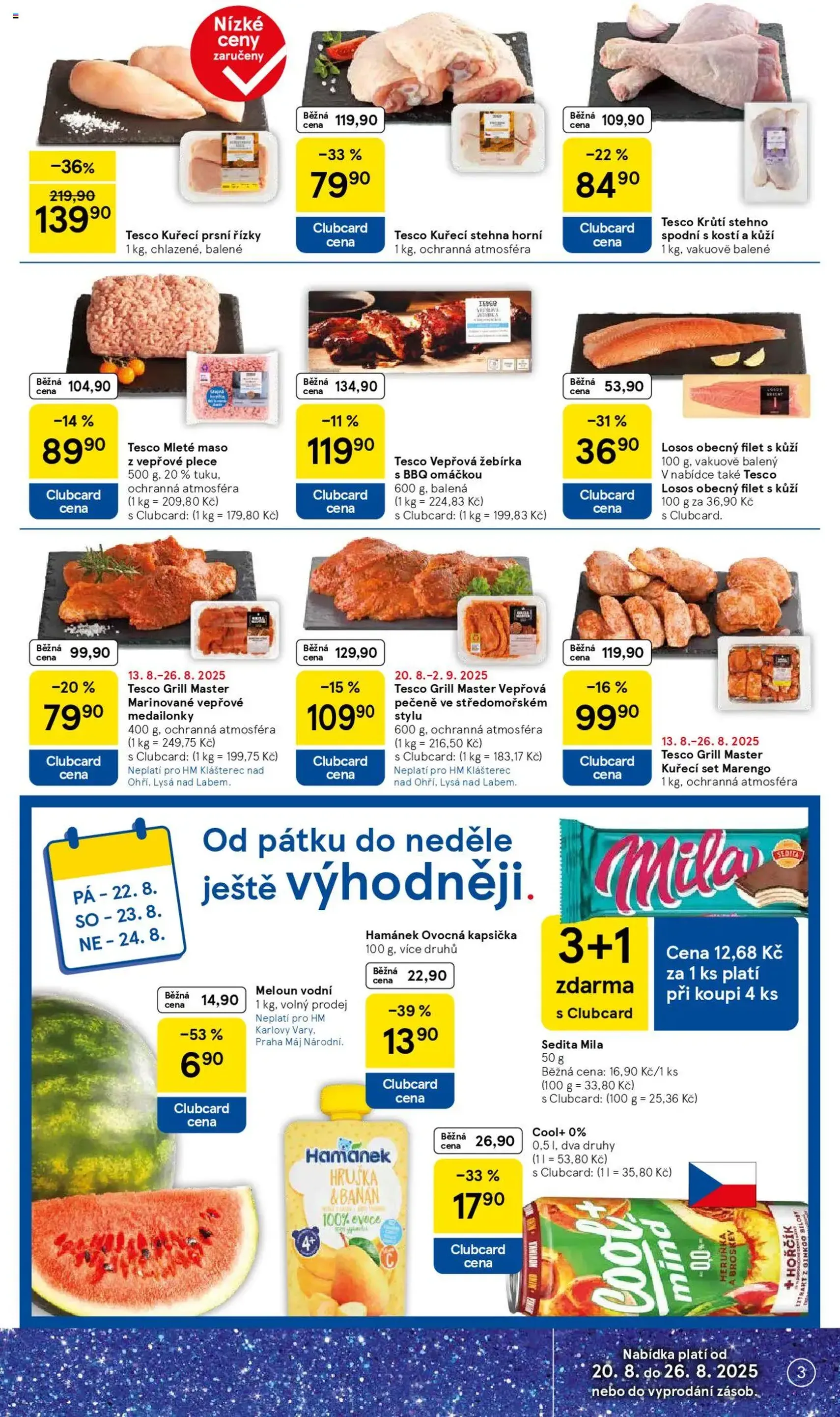 Tesco leták - Hypermarket - platný leták od 20.08.2025 strana 3 z 34 Tesco leták - Hypermarket - platný leták od 20.08.2025 strana 3 z 34