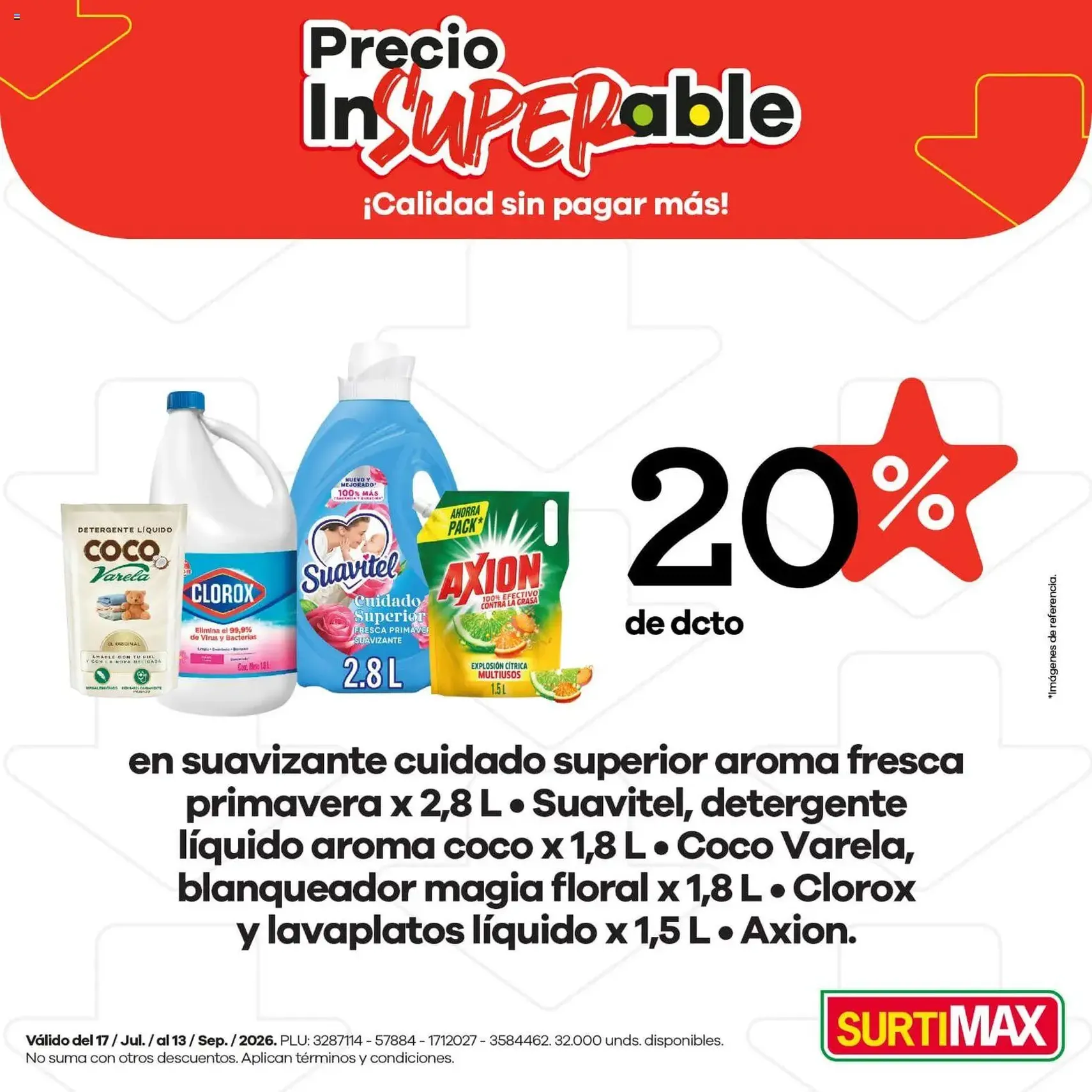 Surtimax catálogo - folleto válido desde 17/07/2026 página 4 de 4