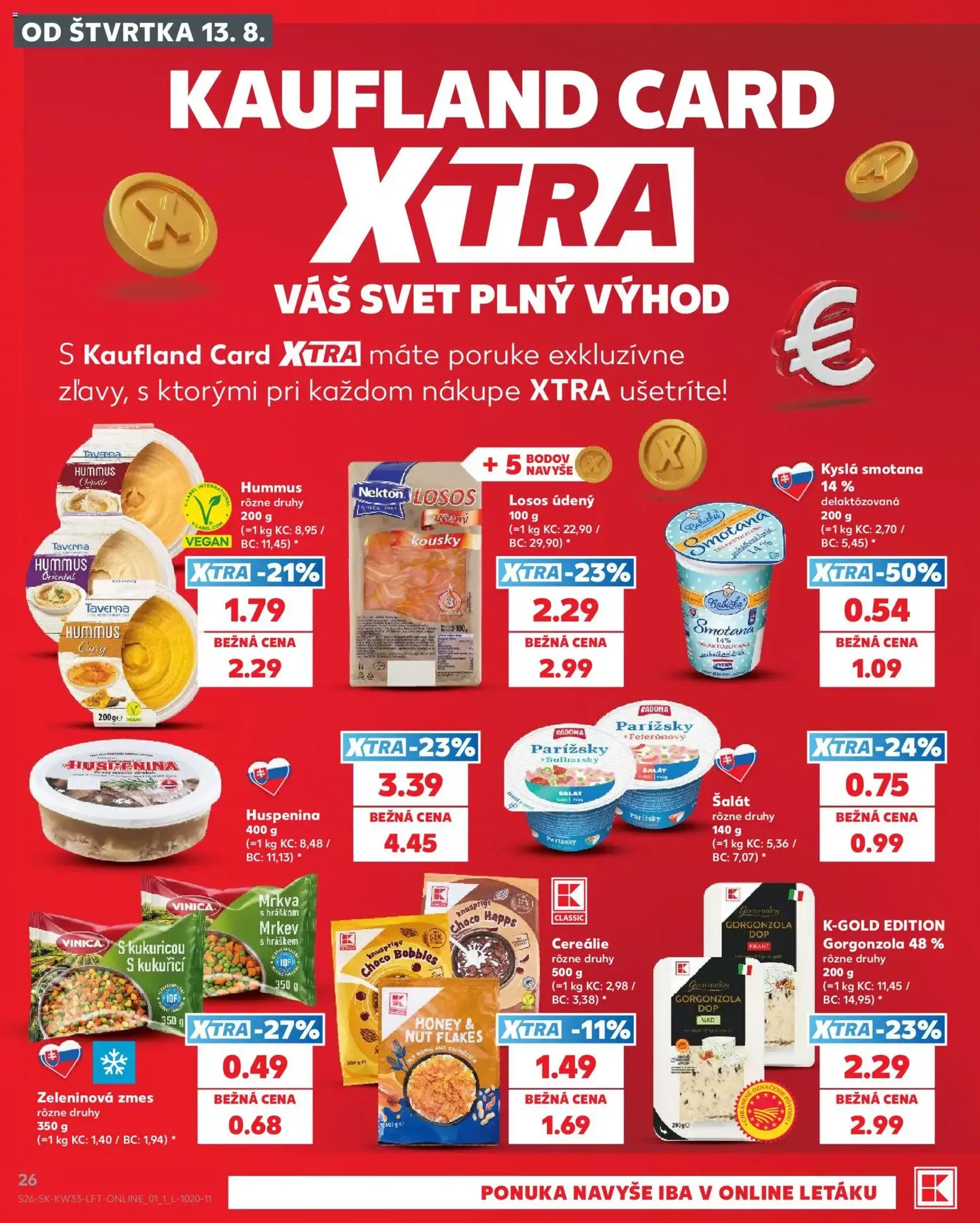 Kaufland leták - platný leták od 13.08.2026 strana 26 z 80