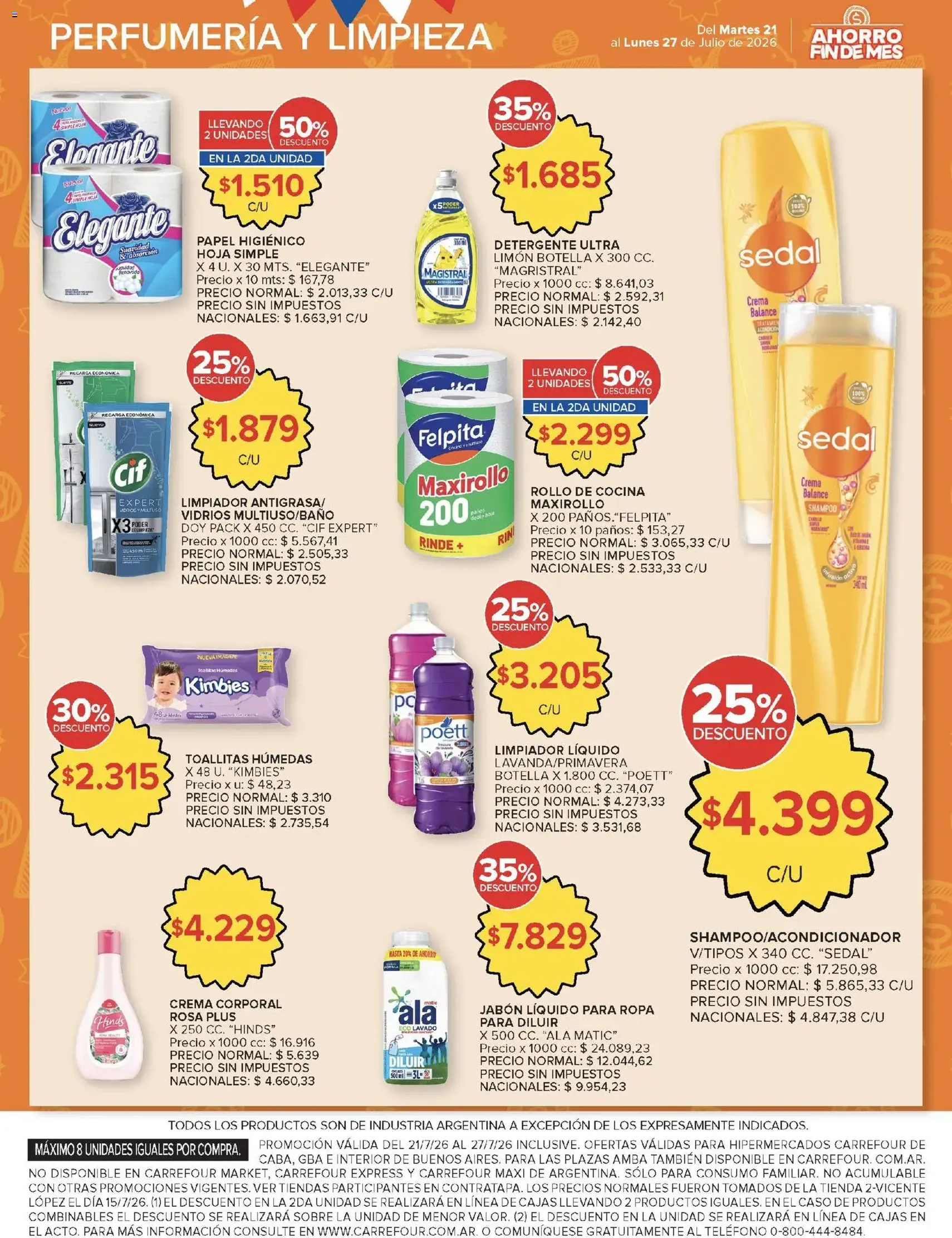 Carrefour ofertas - folleto válido desde 21/07/2026 página 48 de 56