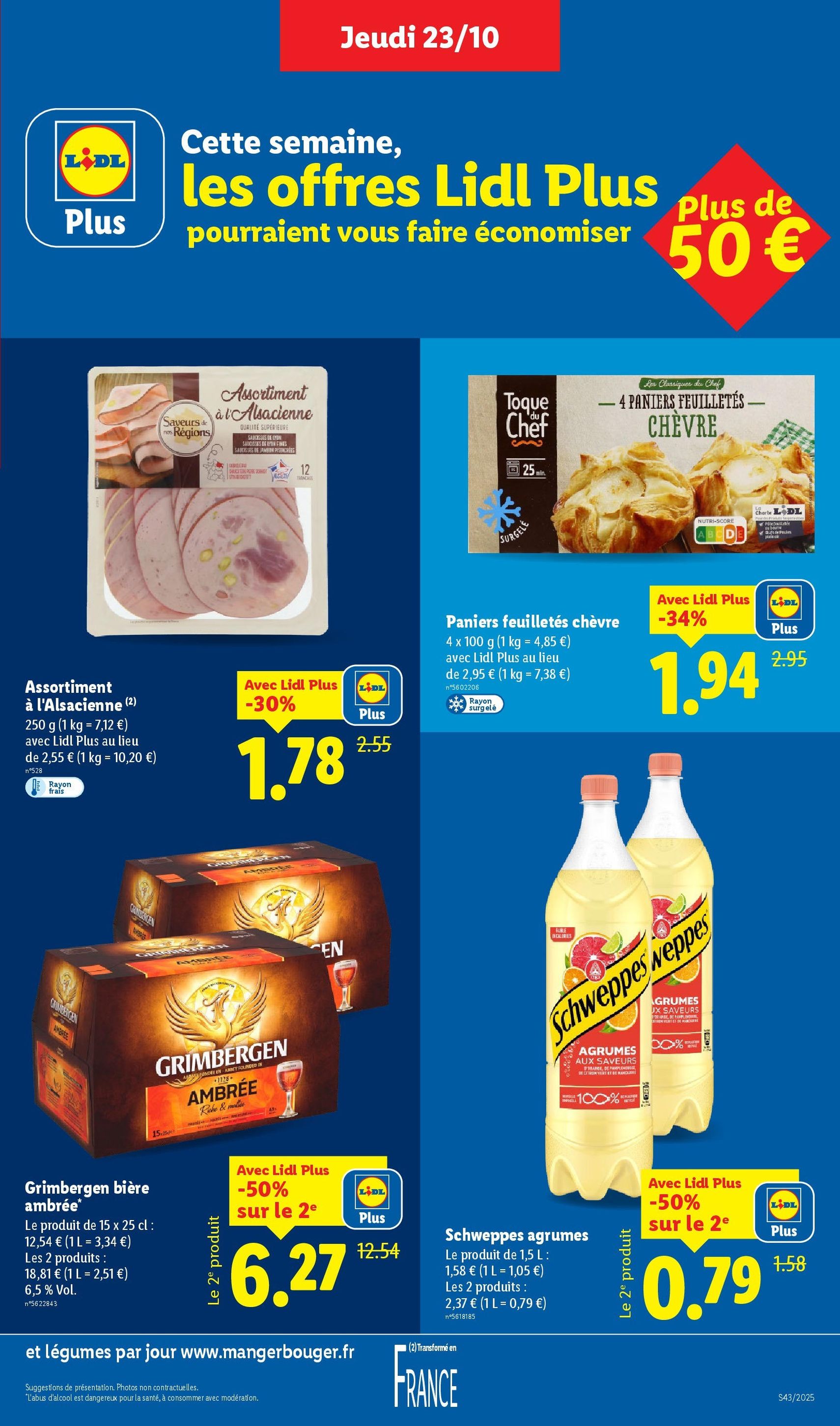LIDL catalogue semaine 43 - brochure valable à partir du 23/10/2025, page 9 sur 84 LIDL catalogue semaine 43 - brochure valable à partir du 23/10/2025, page 9 sur 84