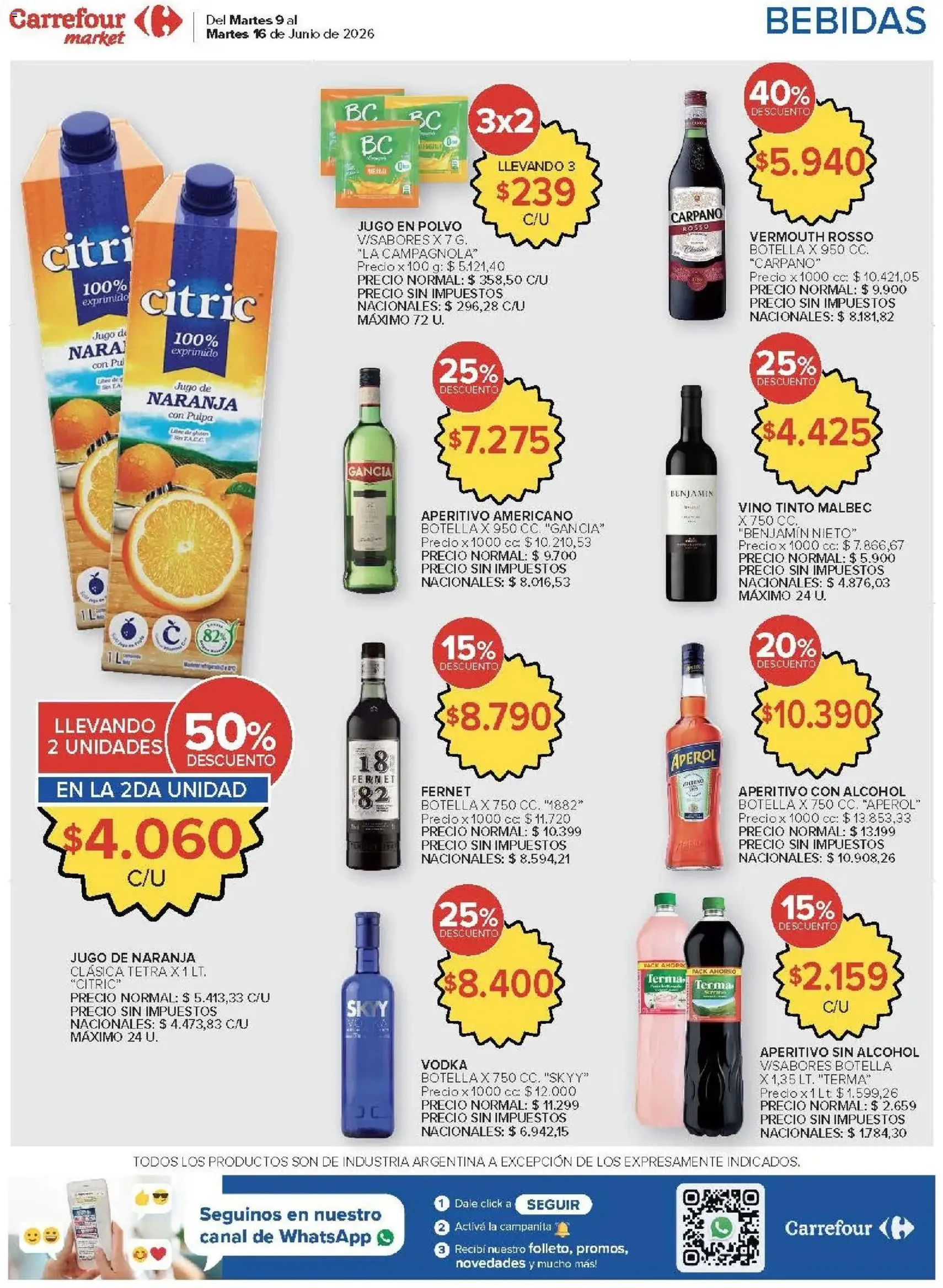 Carrefour ofertas - folleto válido desde 09/06/2026 página 54 de 68