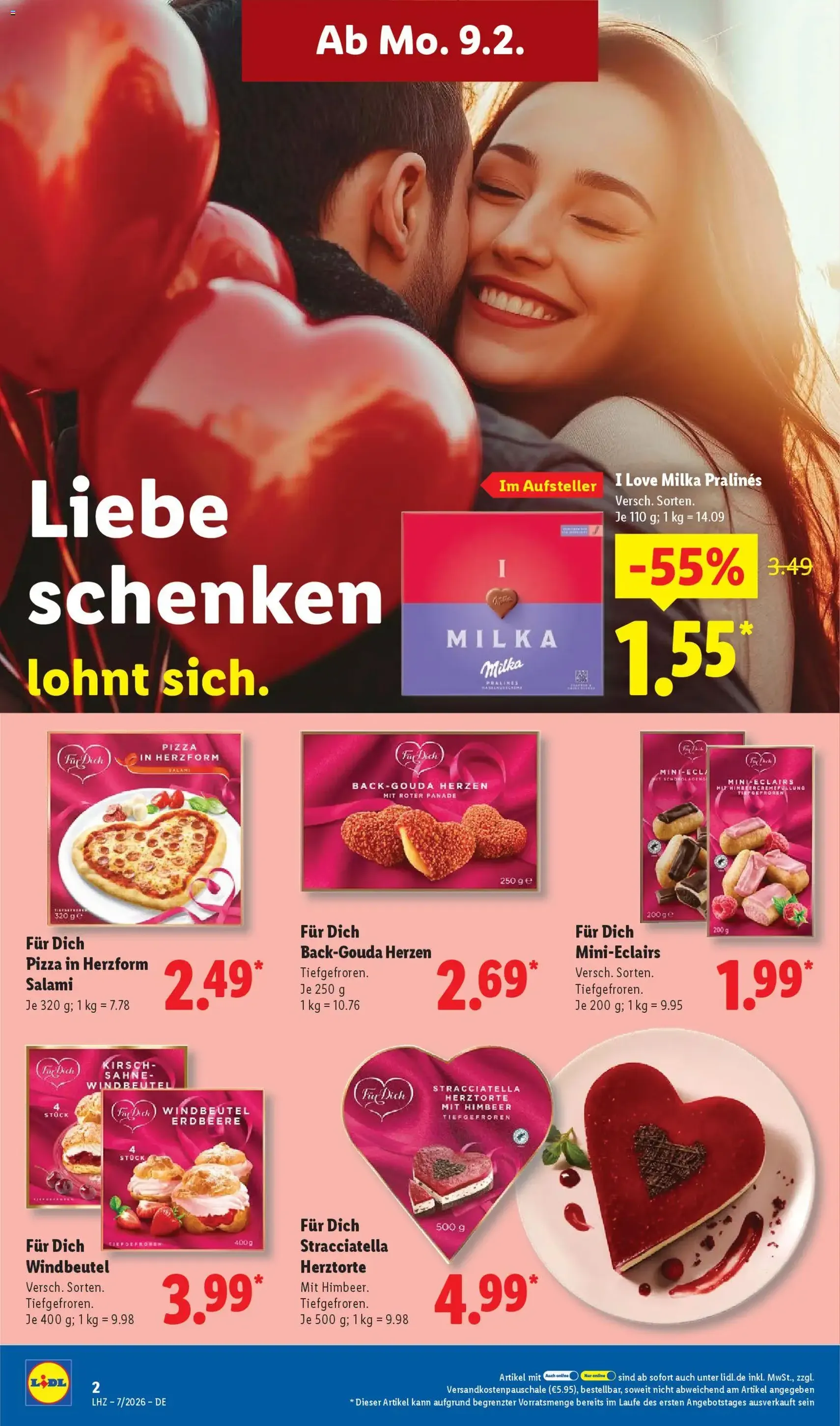 Lidl - Prospekt - Gültiger Prospekt ab 09.02.2026, Seite 8 von insgesamt 70