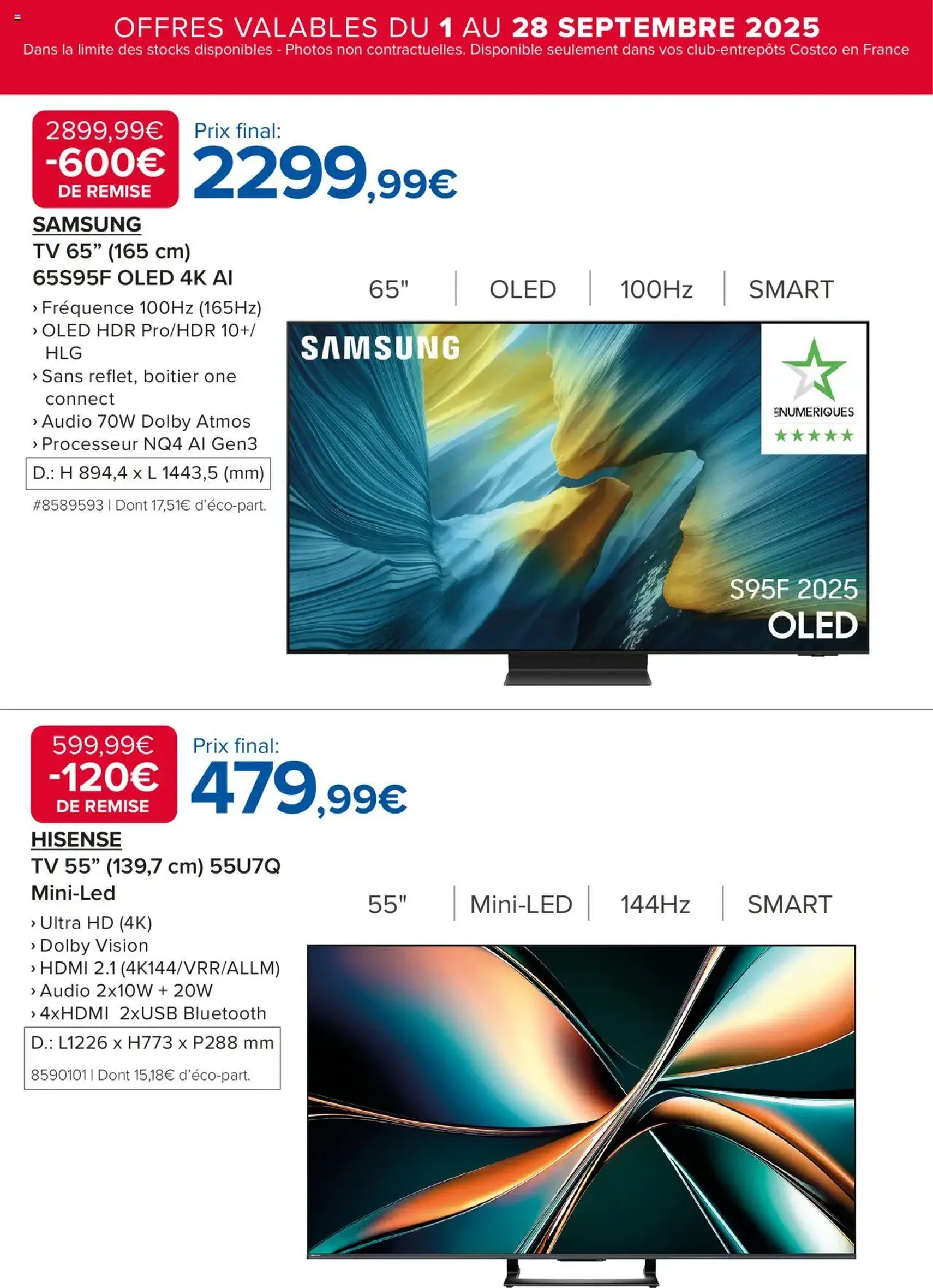 Costco catalogue - brochure valable à partir du 01/09/2025, page 2 sur 24 Costco catalogue - brochure valable à partir du 01/09/2025, page 2 sur 24