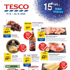 Tesco leták - Hypermarket - náhled letáku platný od 17.09.2025
