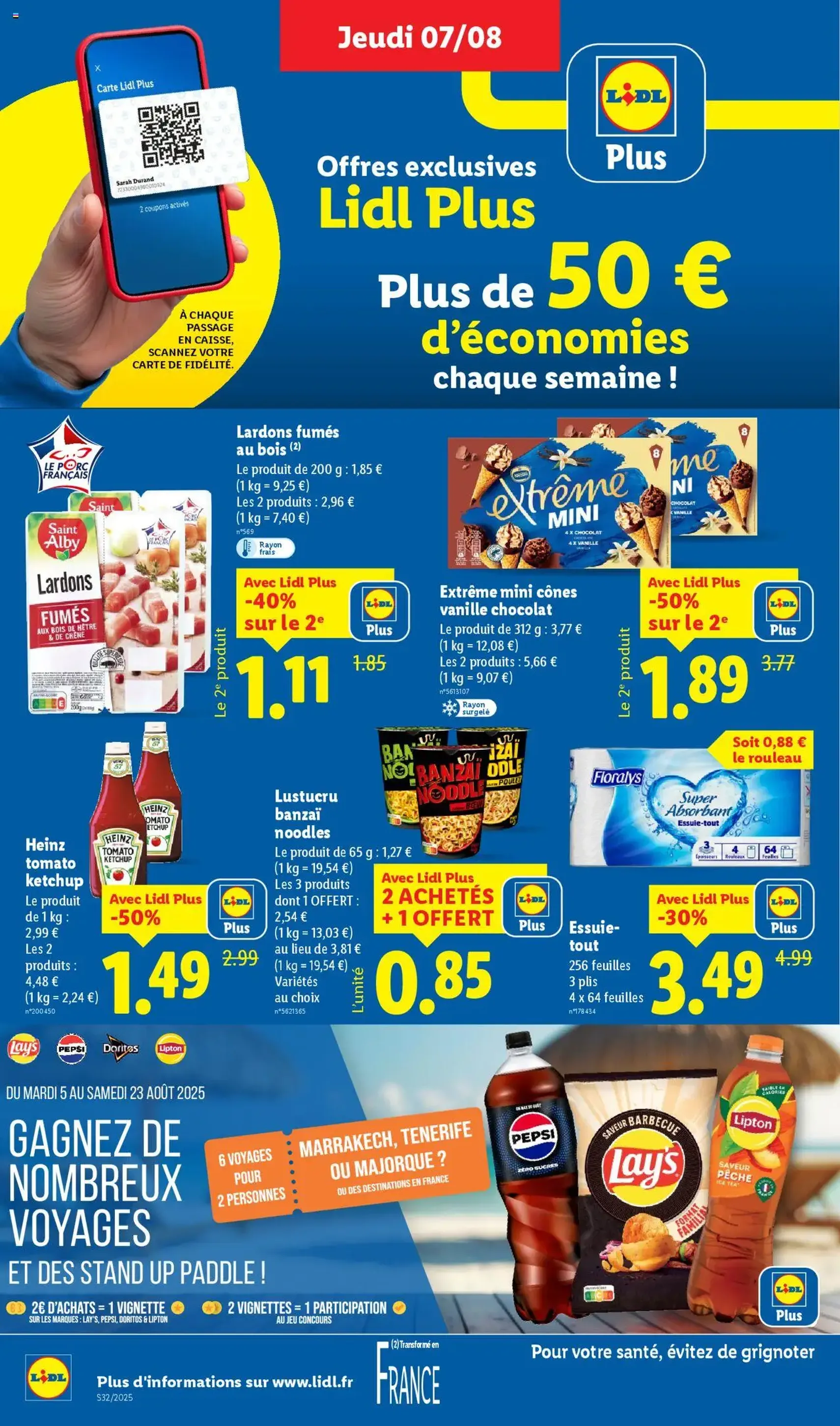 LIDL catalogue semaine 31 - brochure valable à partir du 07/08/2025, page 10 sur 76 LIDL catalogue semaine 31 - brochure valable à partir du 07/08/2025, page 10 sur 76