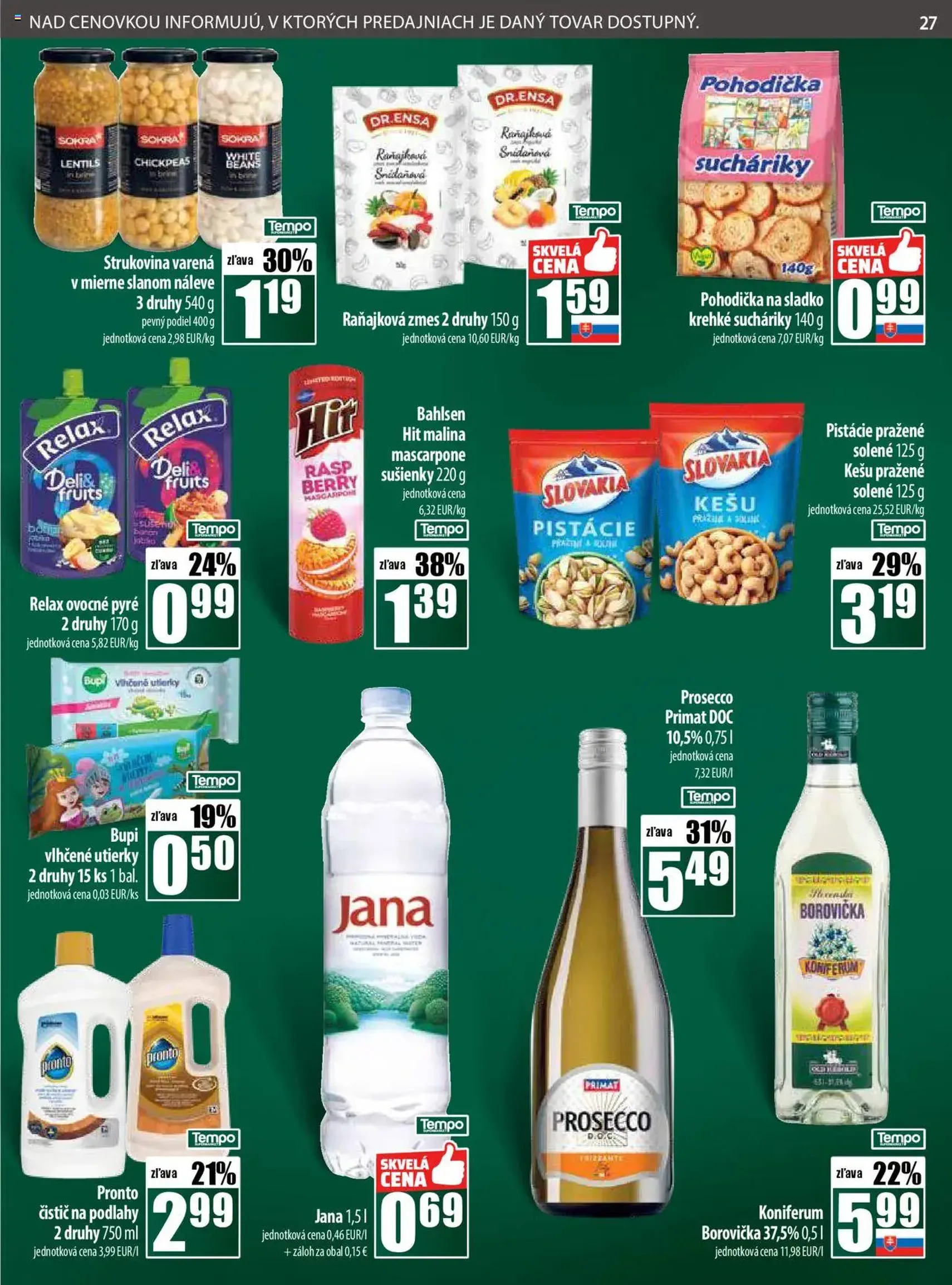 COOP Jednota leták - platný leták od 31.07.2025 strana 27 z 28 COOP Jednota leták - platný leták od 31.07.2025 strana 27 z 28
