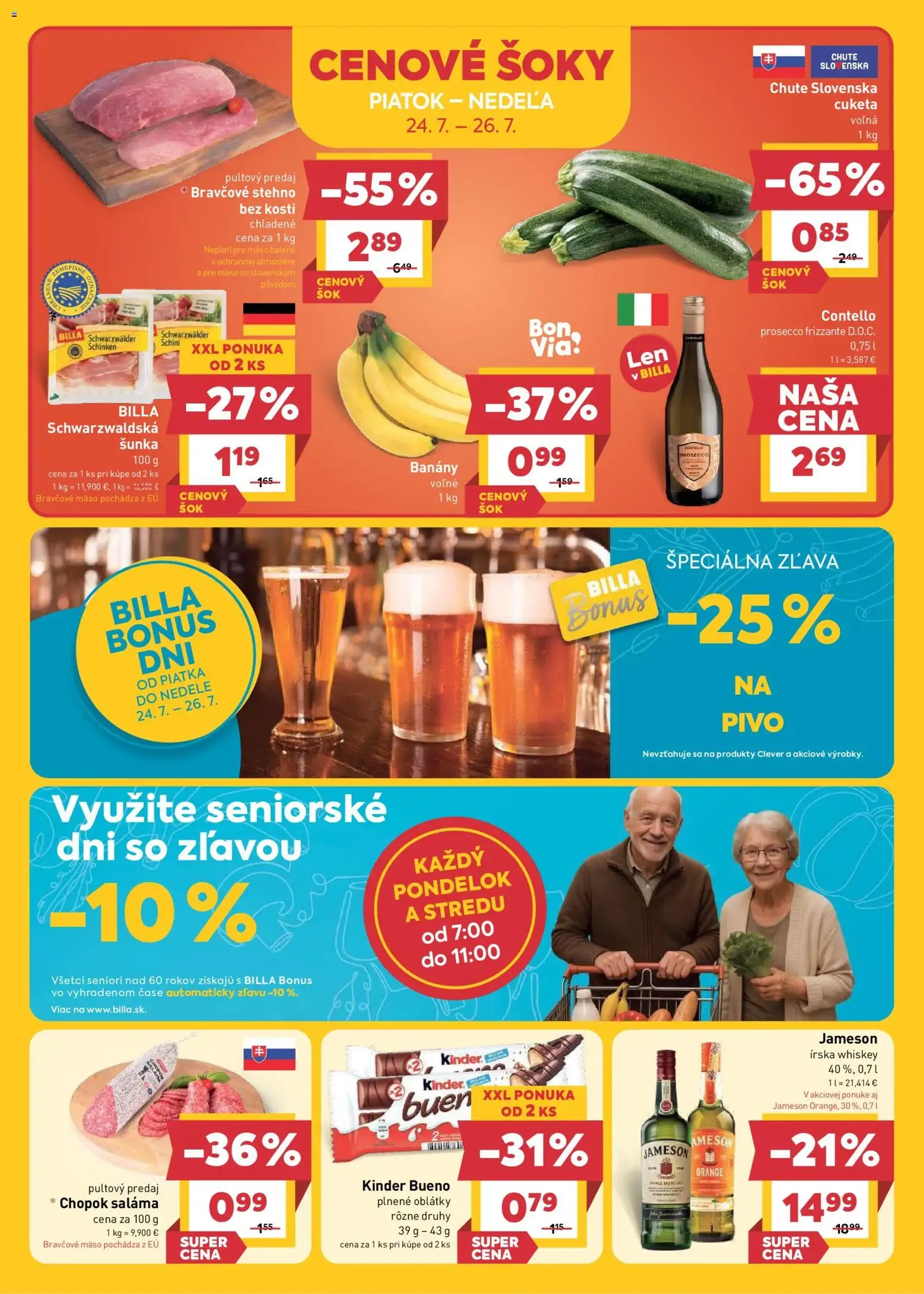 Billa leták - platný leták od 22.07.2026 strana 24 z 33