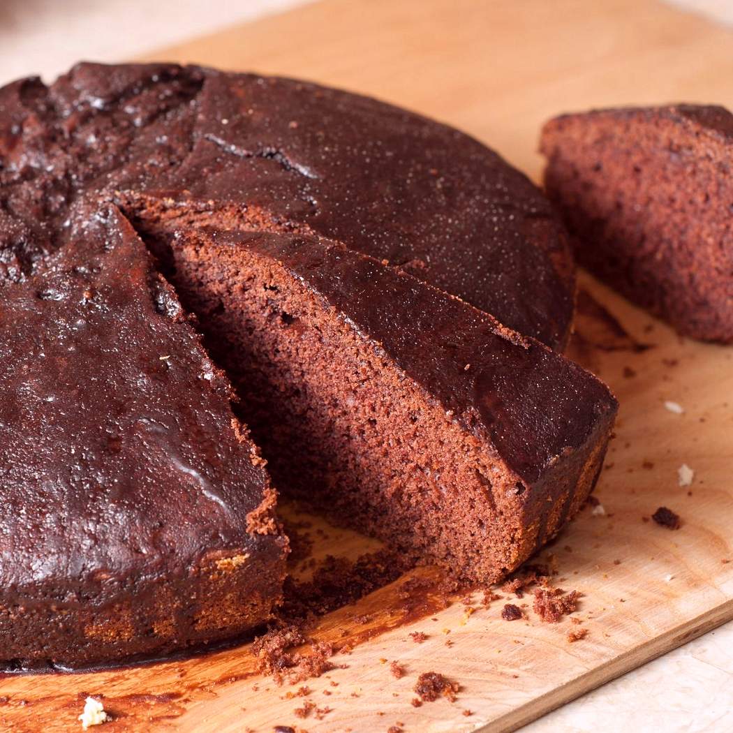 Csésze torta kakaóval