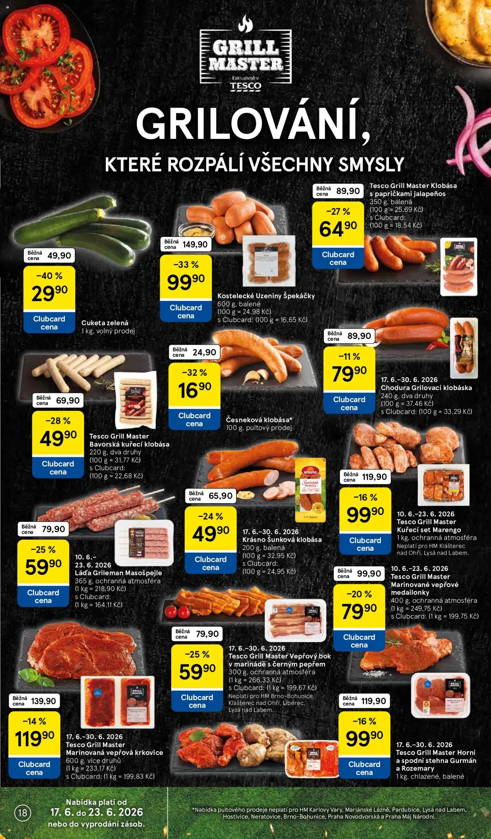 Tesco leták - Hypermarket - platný leták od 17.06.2026 strana 18 z 33