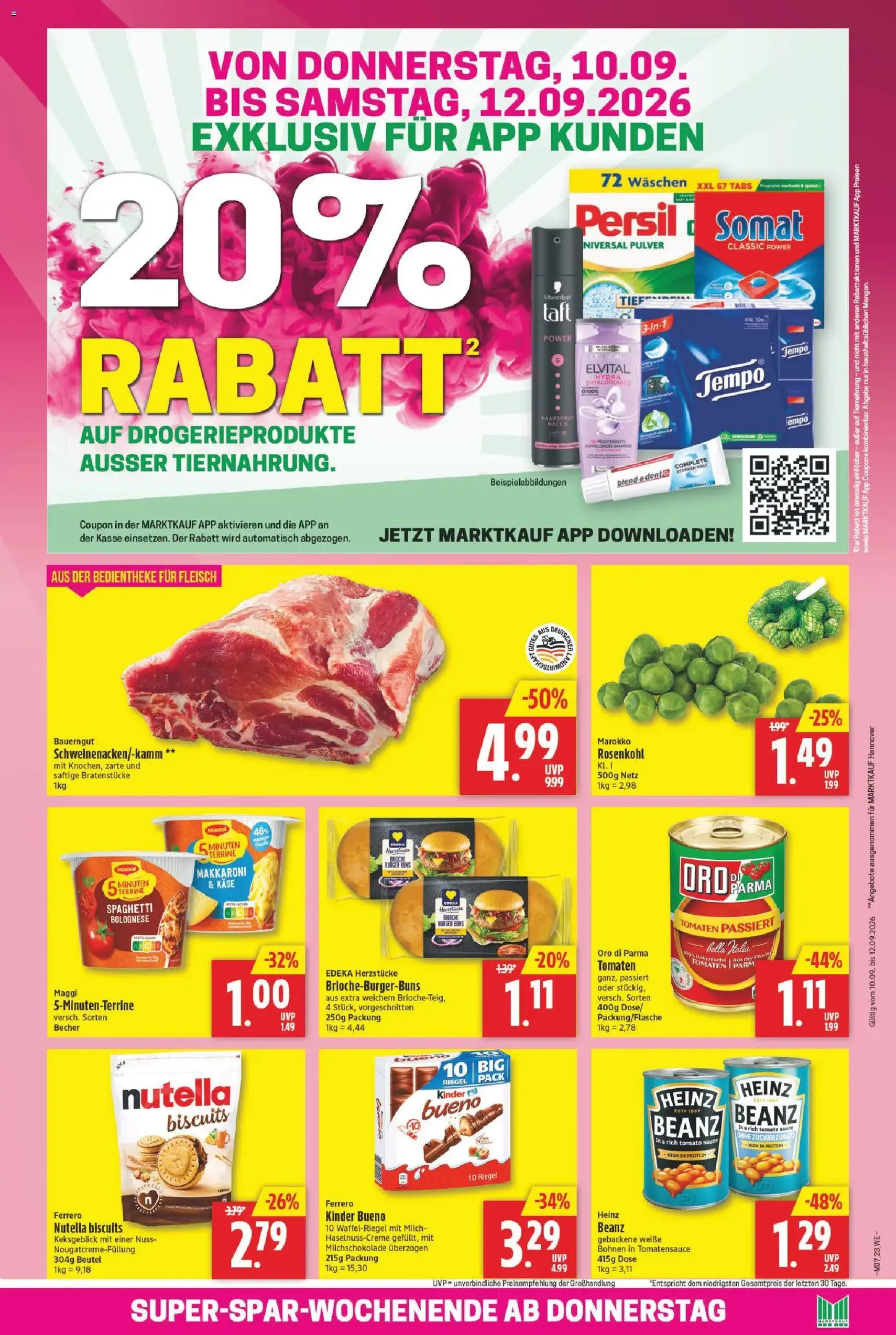 Marktkauf Prospekt - Gültiger Prospekt ab 07.09.2026, Seite 23 von insgesamt 29