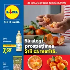 Catalog Lidl - previzualizare cataloage valabilă începând cu 26.01.2026