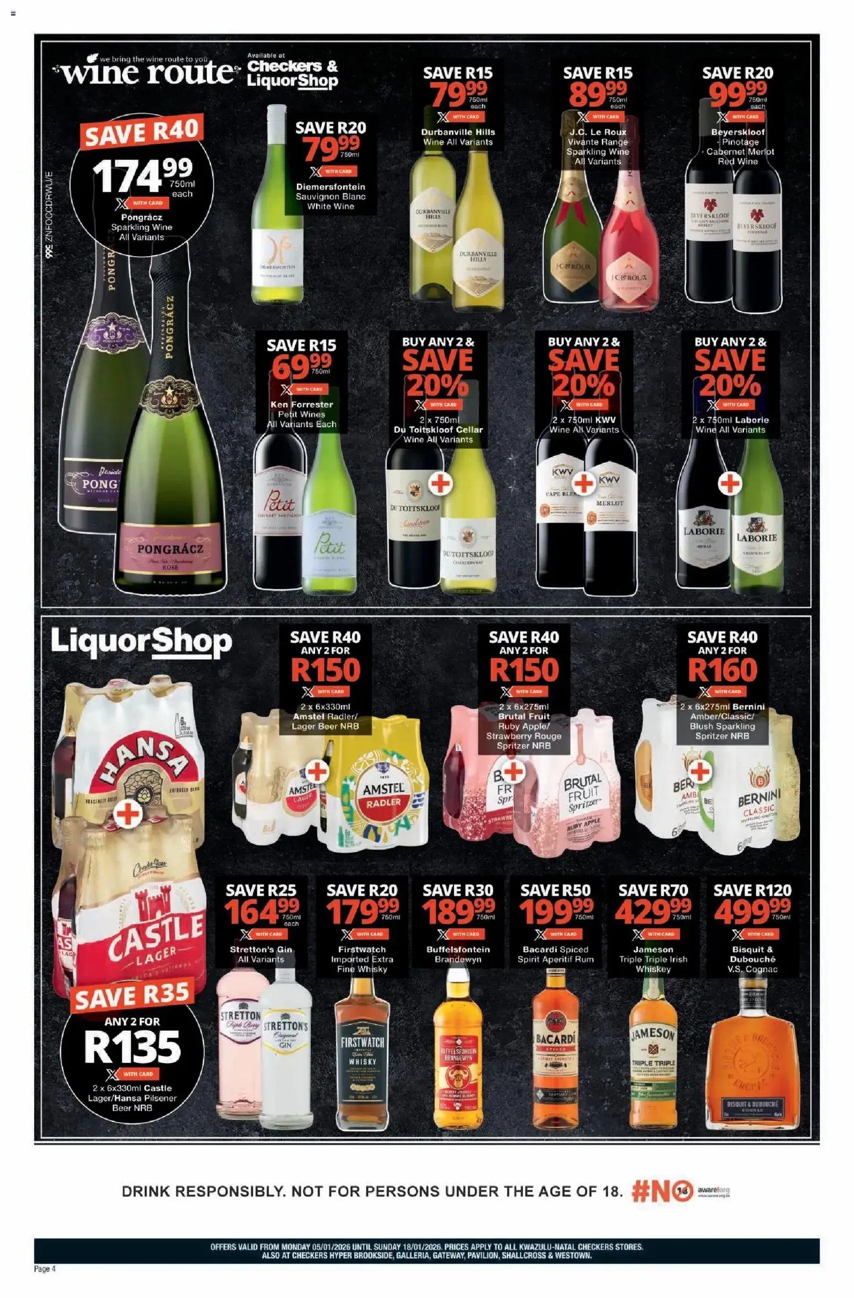 Checkers Specials - valid flyer from 05/01/2026, page 4 of 12
