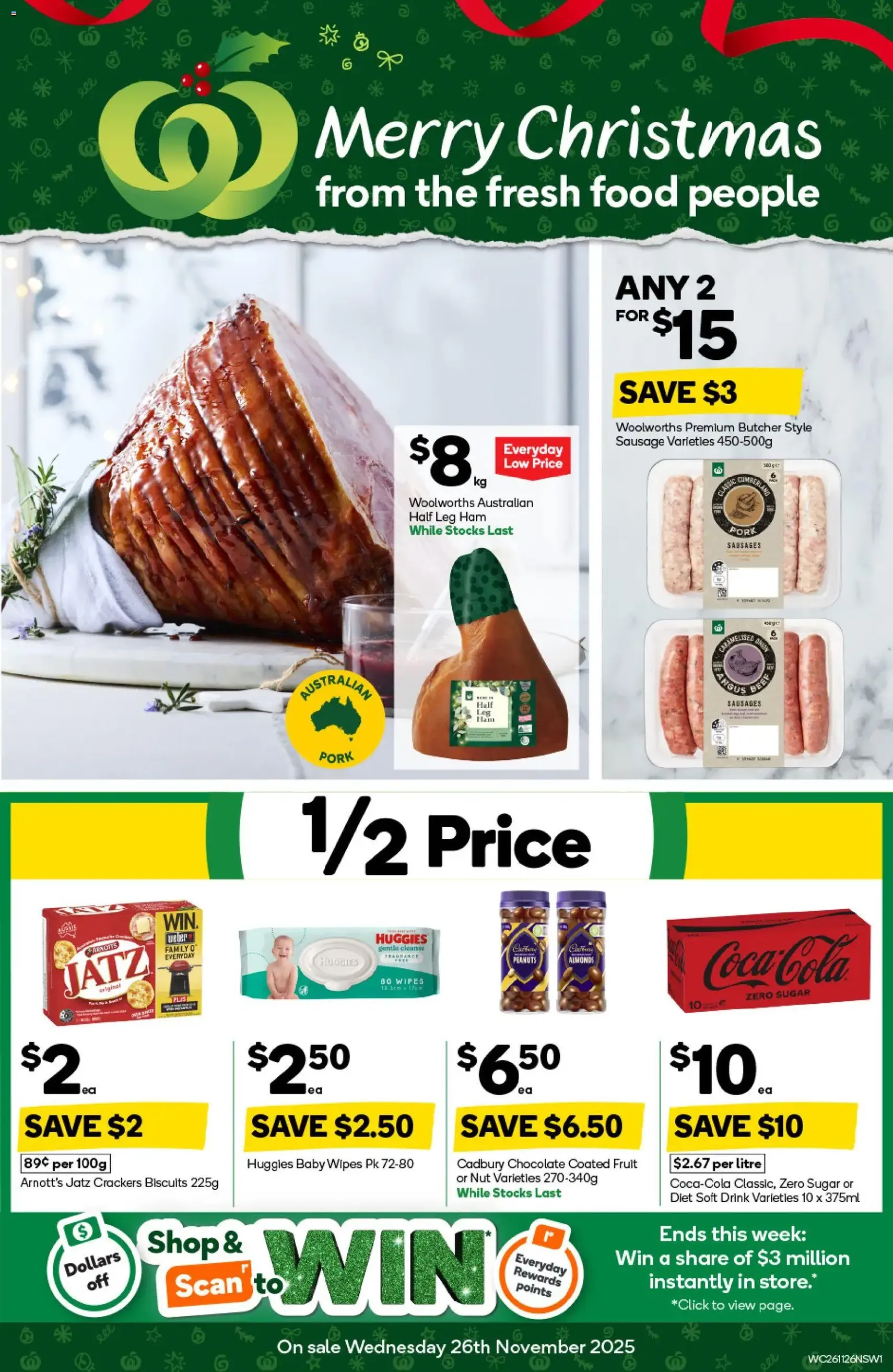 Woolworths Black Friday - valid flyer from 26/11/2025, page 1 of 52