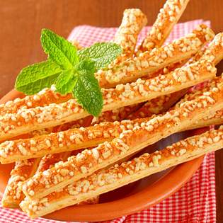 Recipe preview Cheese puff pastry sticks