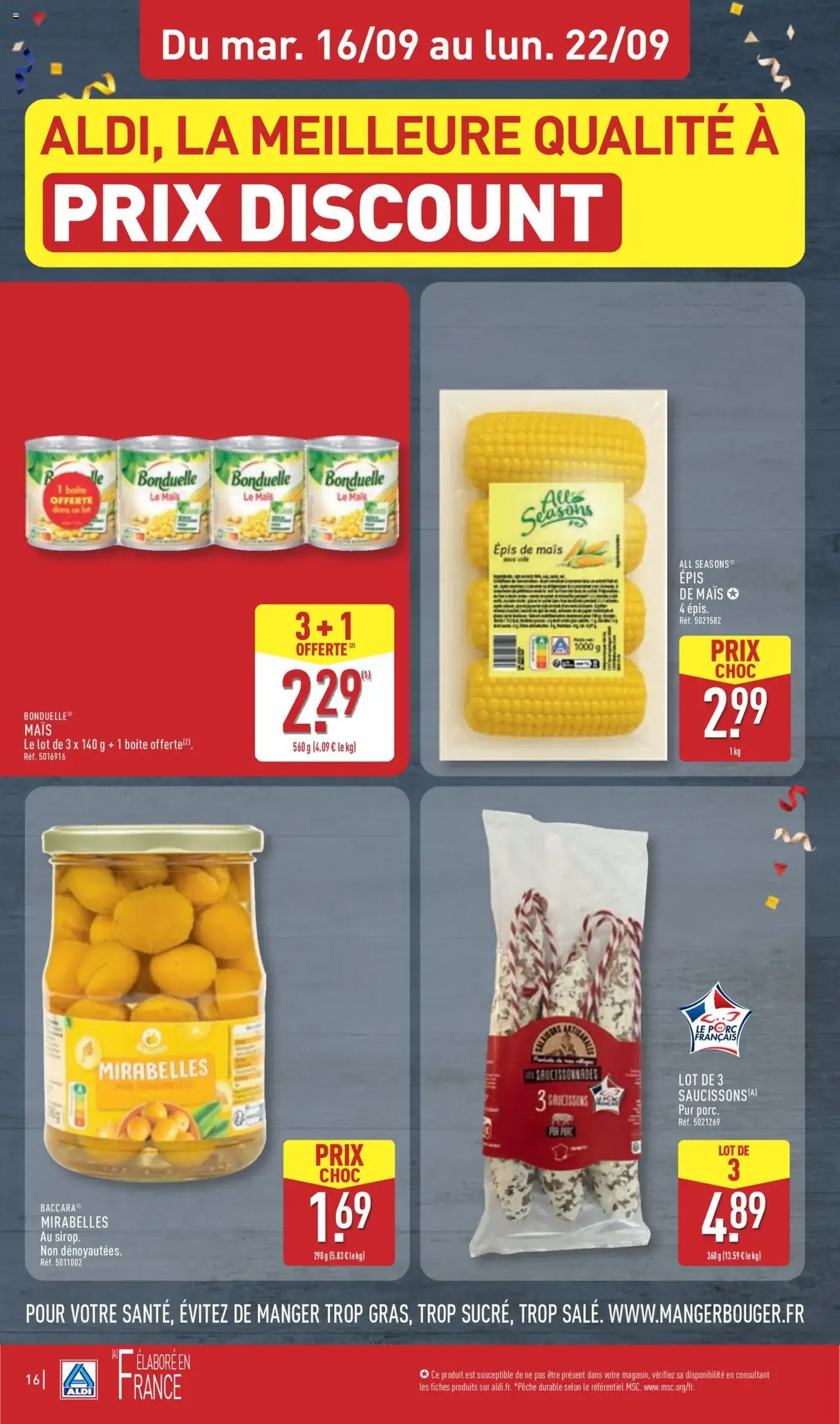 Aldi catalogue semaine 38 - brochure valable à partir du 16/09/2025, page 19 sur 48