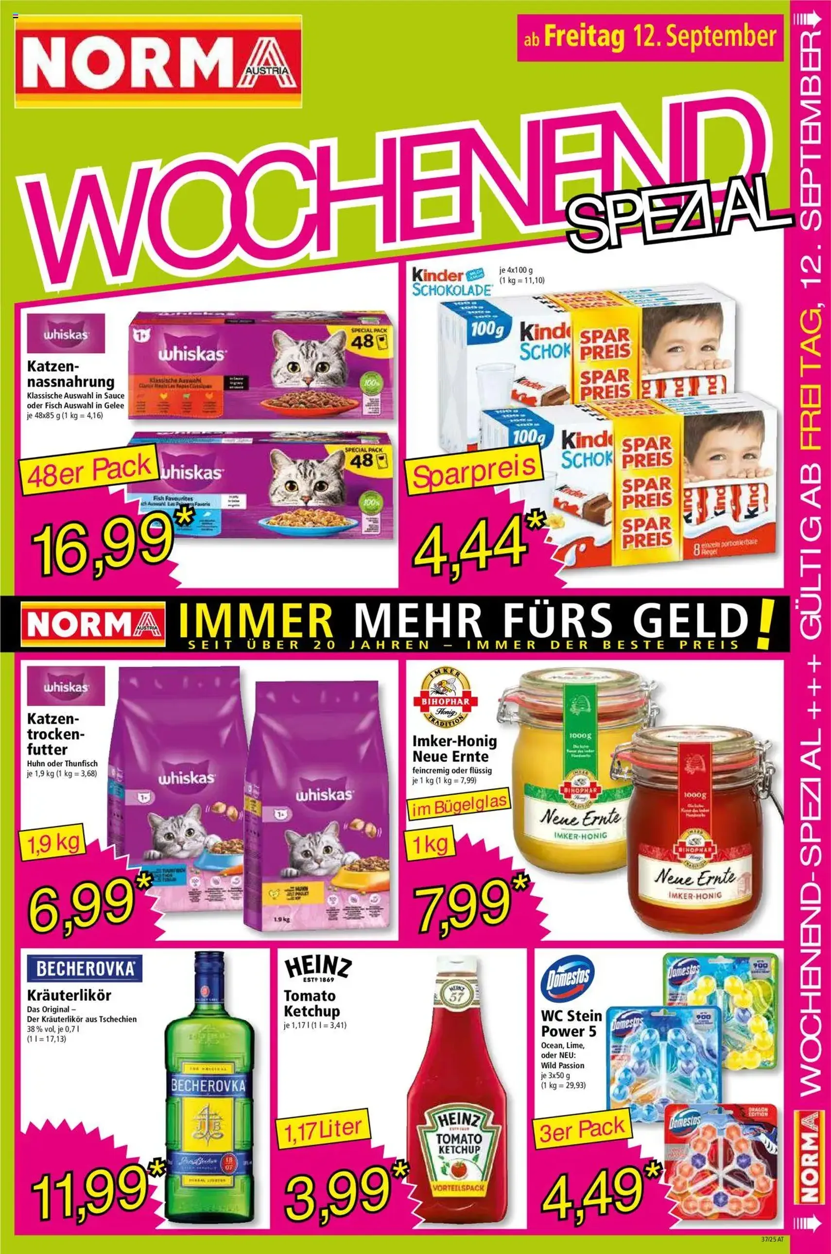 Norma Flugblatt - Gültiger Prospekt ab 08.09.2025, Seite 15 von insgesamt 18 Norma Flugblatt - Gültiger Prospekt ab 08.09.2025, Seite 15 von insgesamt 18
