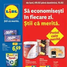 Catalog Lidl - previzualizare cataloage valabilă începând cu 09.02.2026