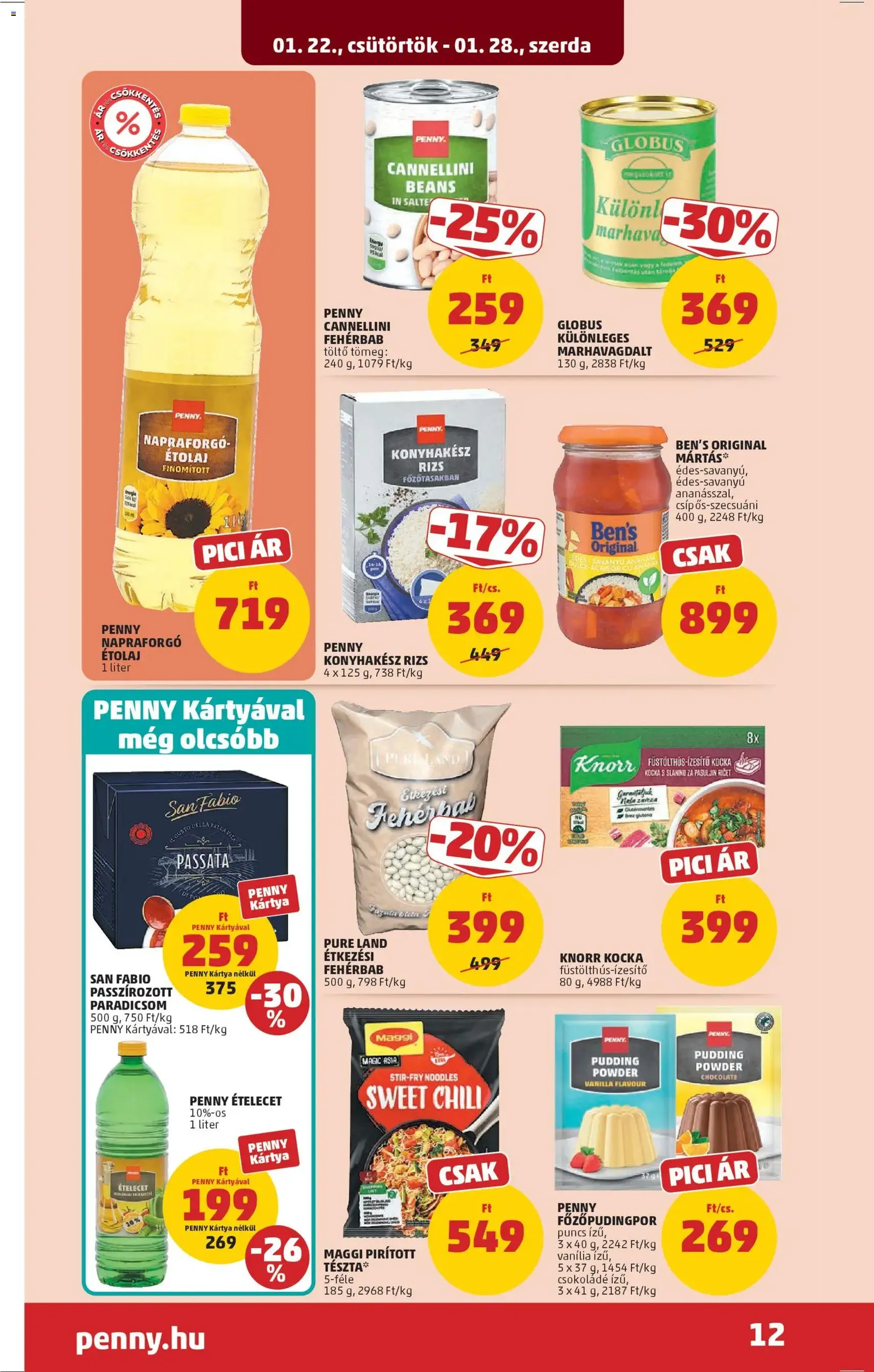PENNY Akciós újság - 2026.01.22. érvényes szórólap 16 oldal 36 oldalból