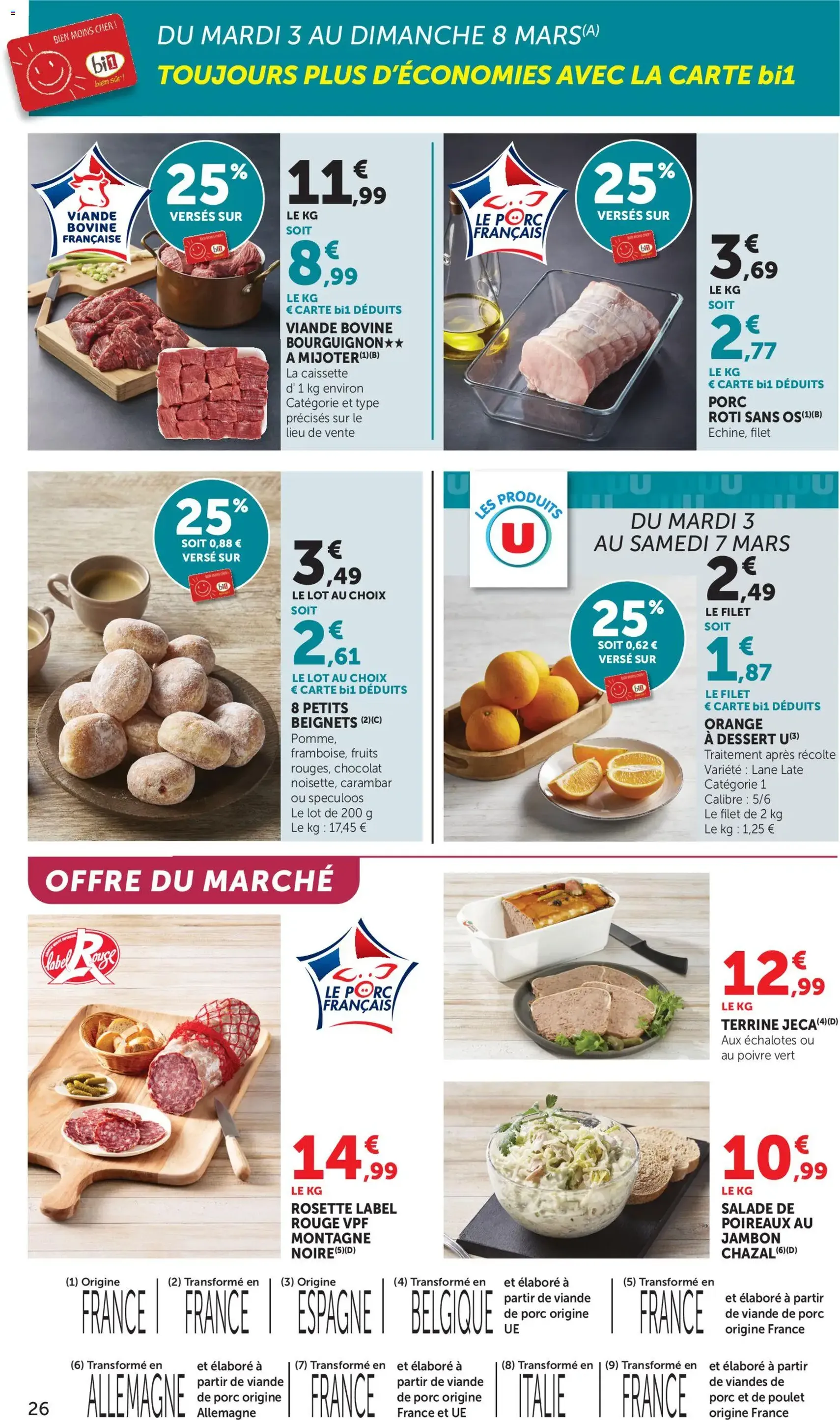 Bi1 catalogue - brochure valable à partir du 03/03/2026, page 26 sur 36