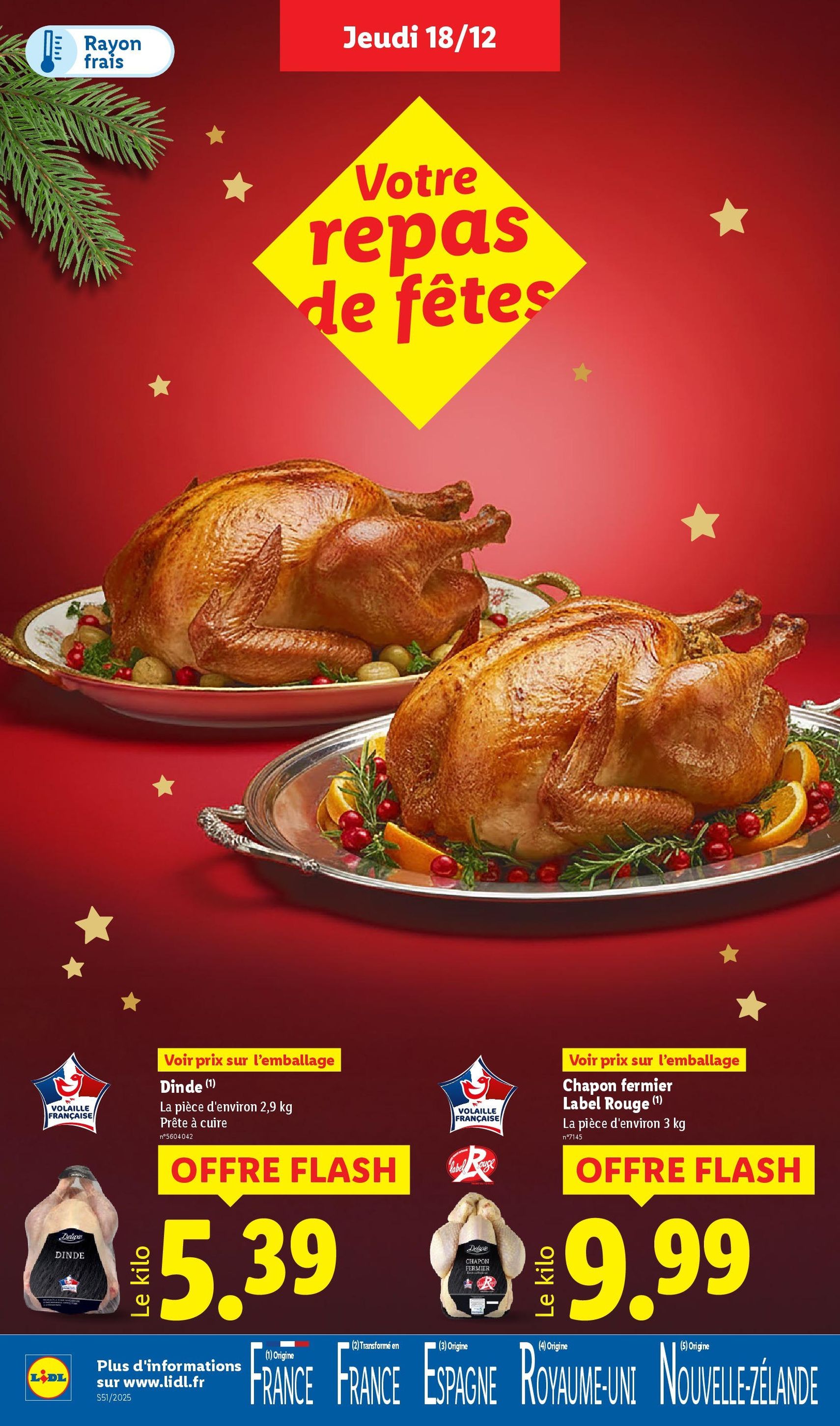 LIDL catalogue semaine 51 - brochure valable à partir du 18/12/2025, page 6 sur 87