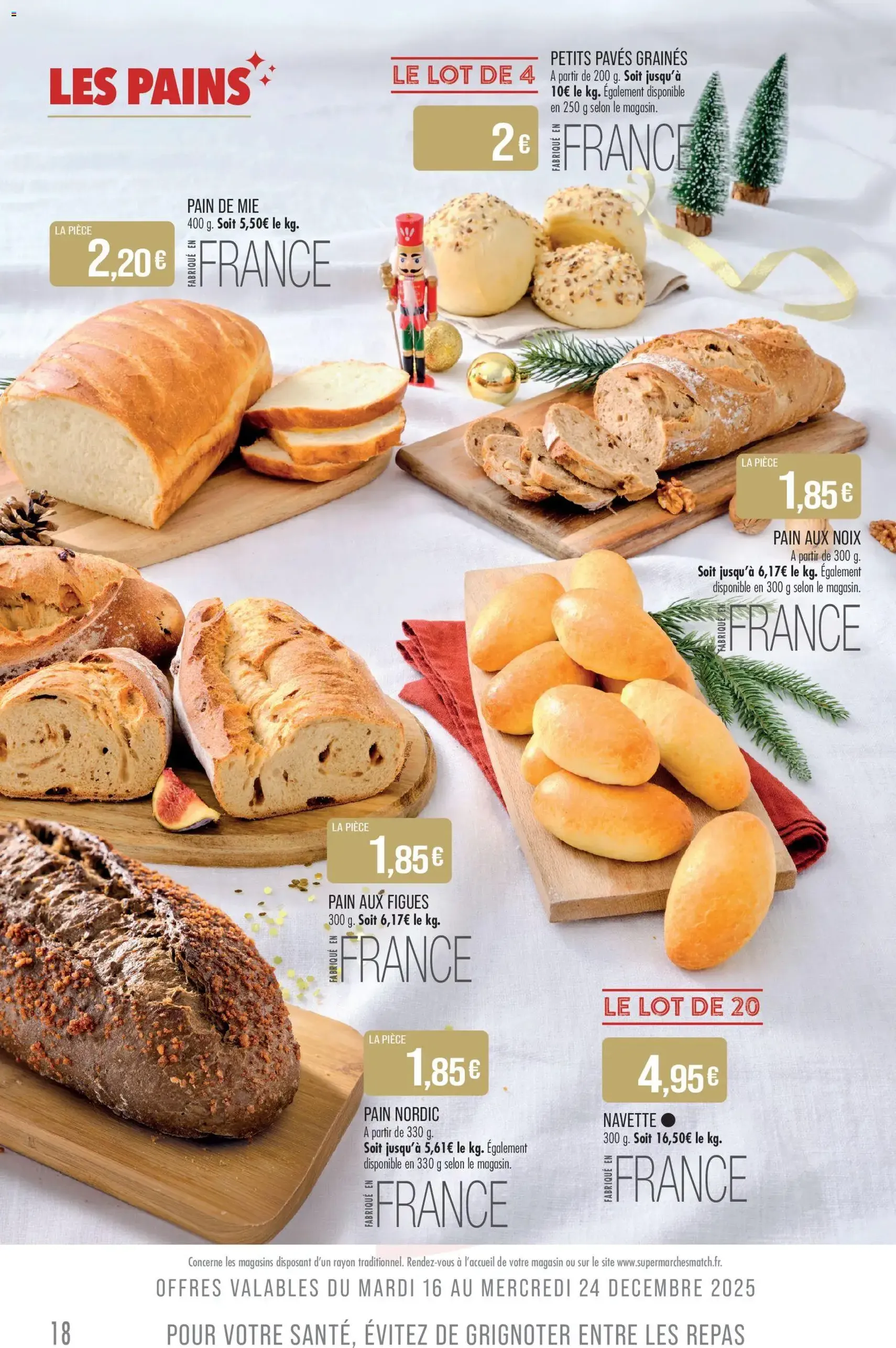 Match Supermarché catalogue - brochure valable à partir du 16/12/2025, page 18 sur 48
