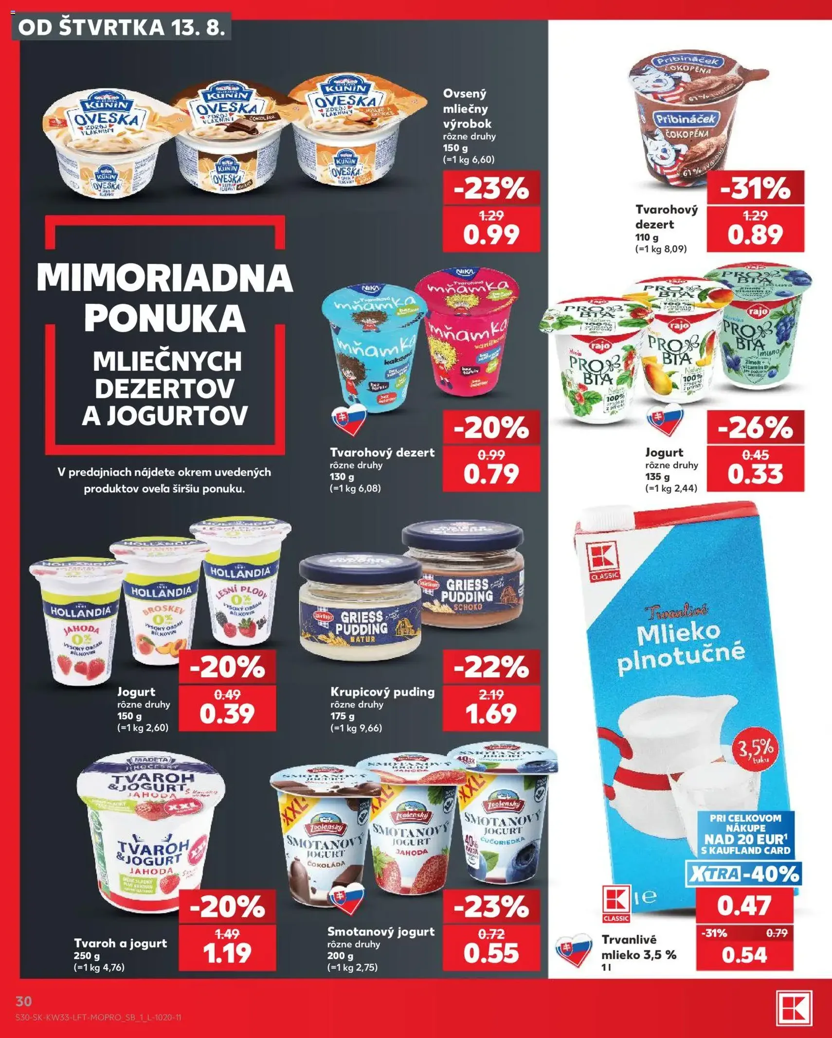 Kaufland leták - platný leták od 13.08.2026 strana 30 z 80