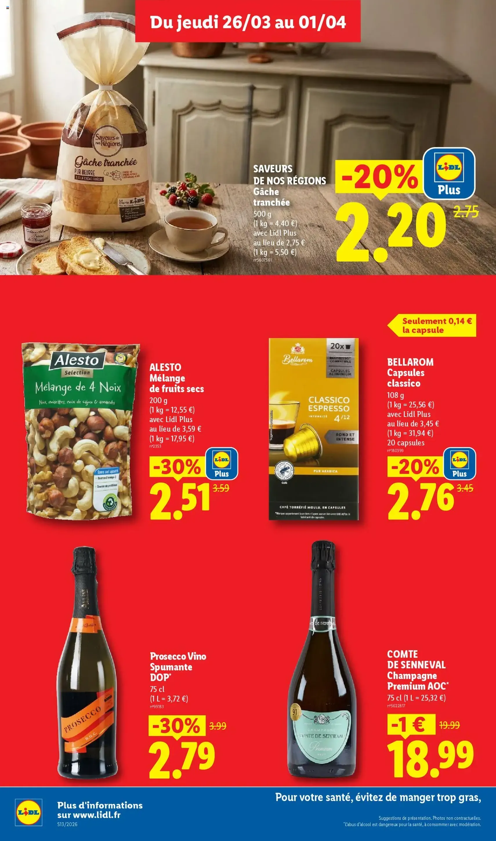 LIDL catalogue semaine 13 - brochure valable à partir du 26/03/2026, page 12 sur 76