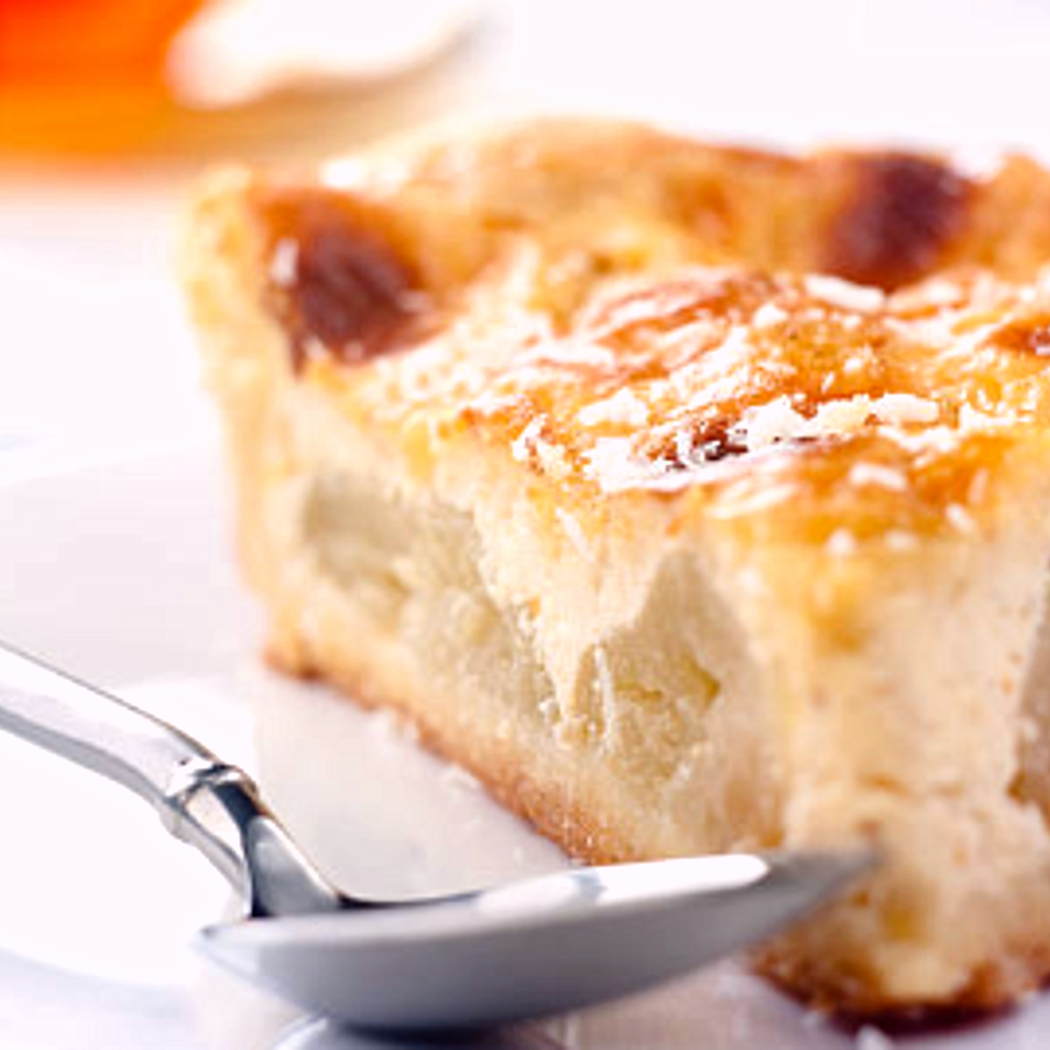 La migliore torta di mele succosa con crema pasticcera e quark