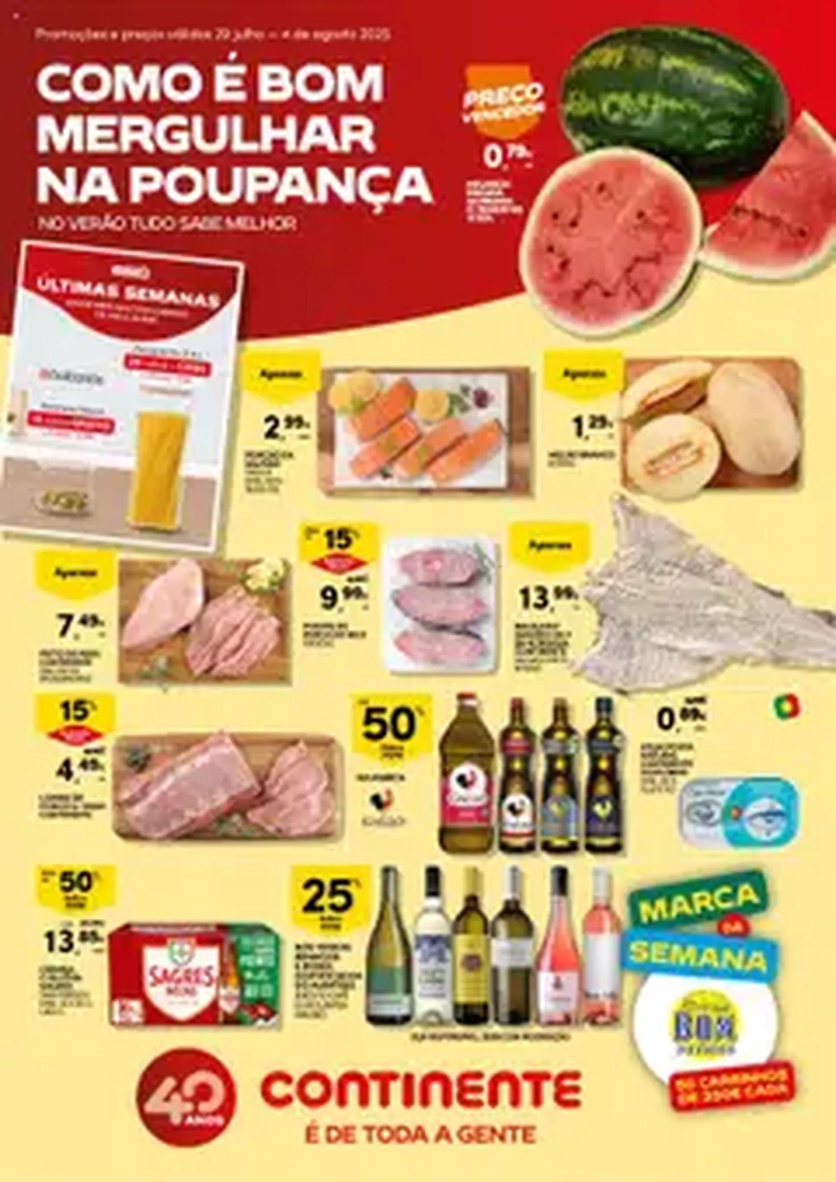 Continente folheto - folheto válido a partir de 29/07/2025 página 1 de 1