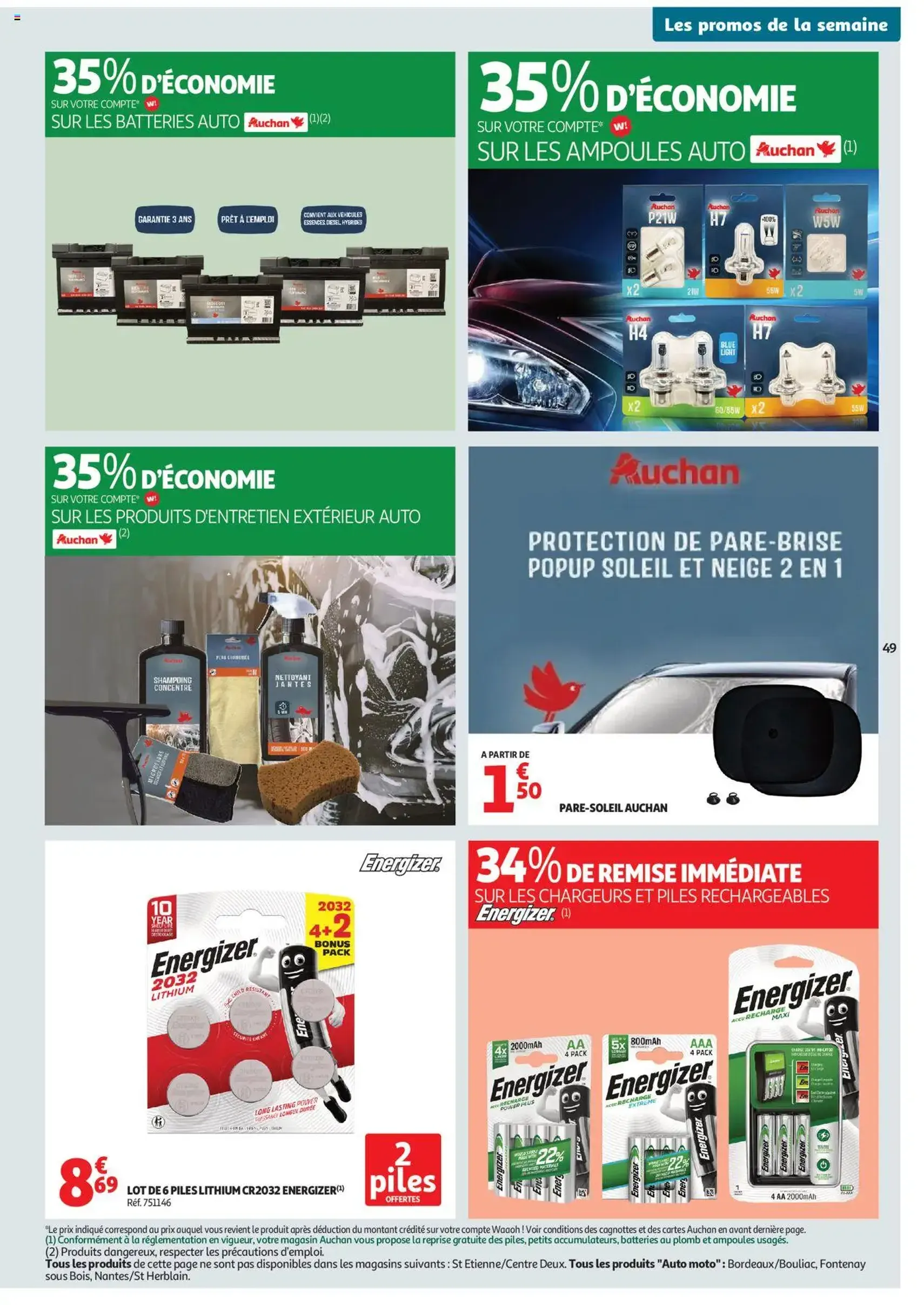 Auchan prospectus - brochure valable à partir du 16/07/2025, page 49 sur 58 Auchan prospectus - brochure valable à partir du 16/07/2025, page 49 sur 58