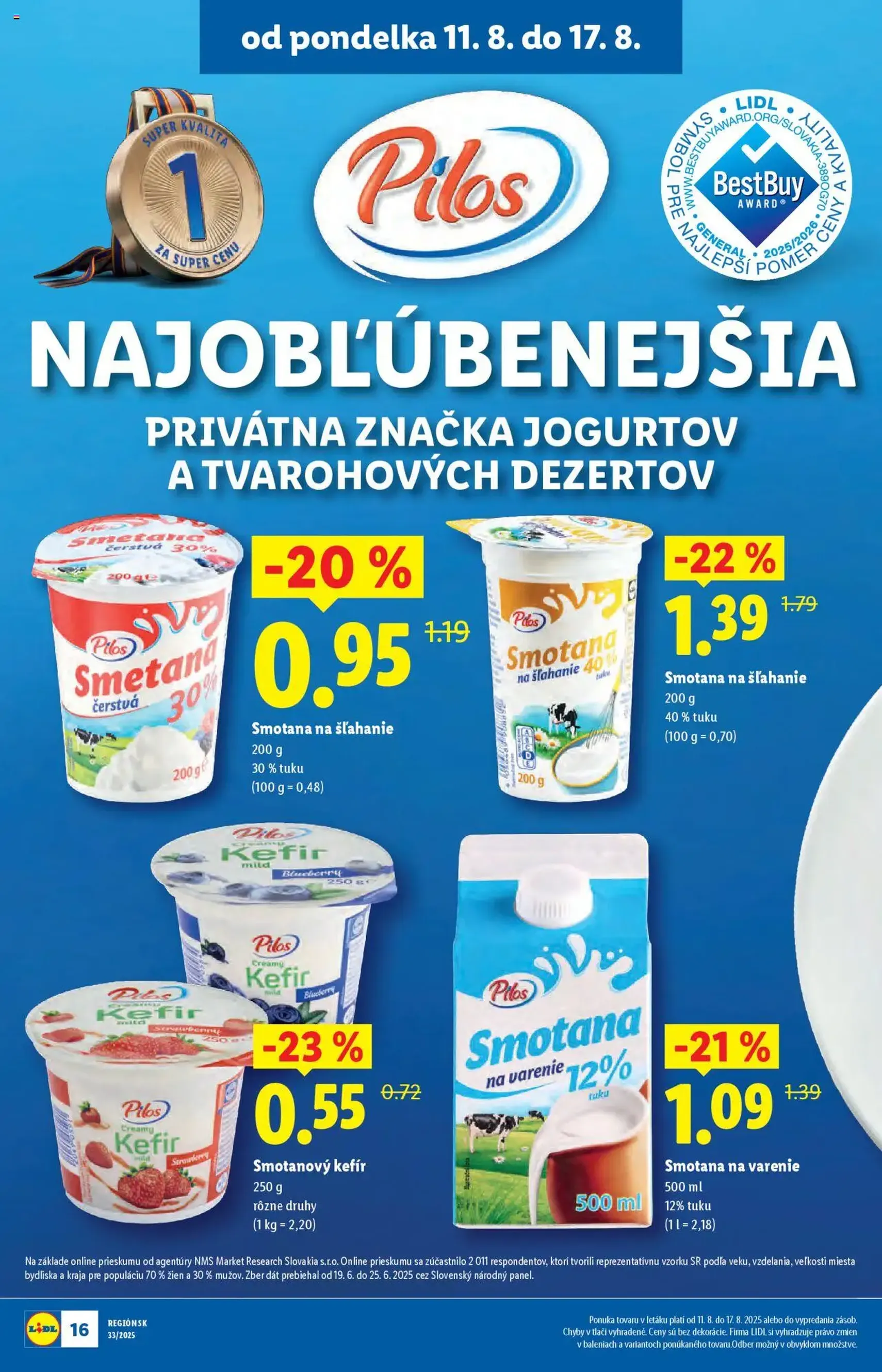 Lidl leták - platný leták od 11.08.2025 strana 16 z 93