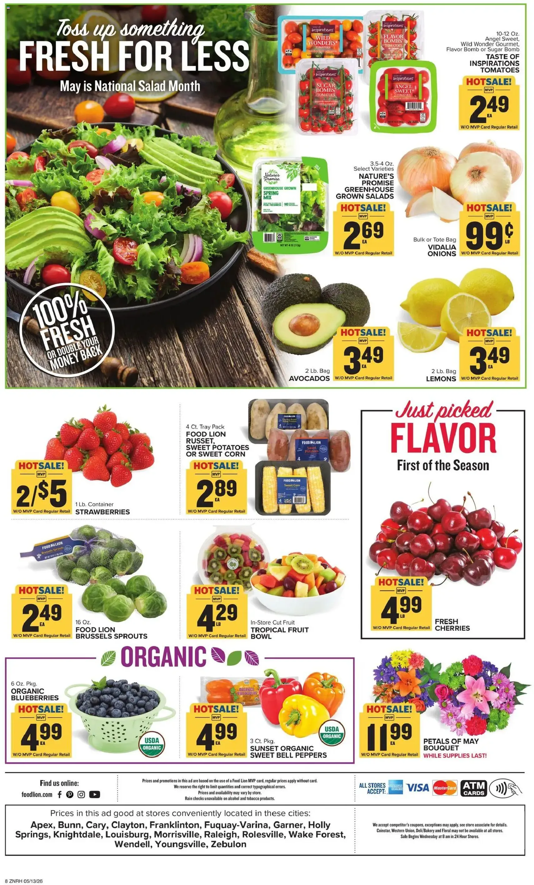 Food Lion Weekly Ad - valid flyer from 05/13/2026, page 3 of 17