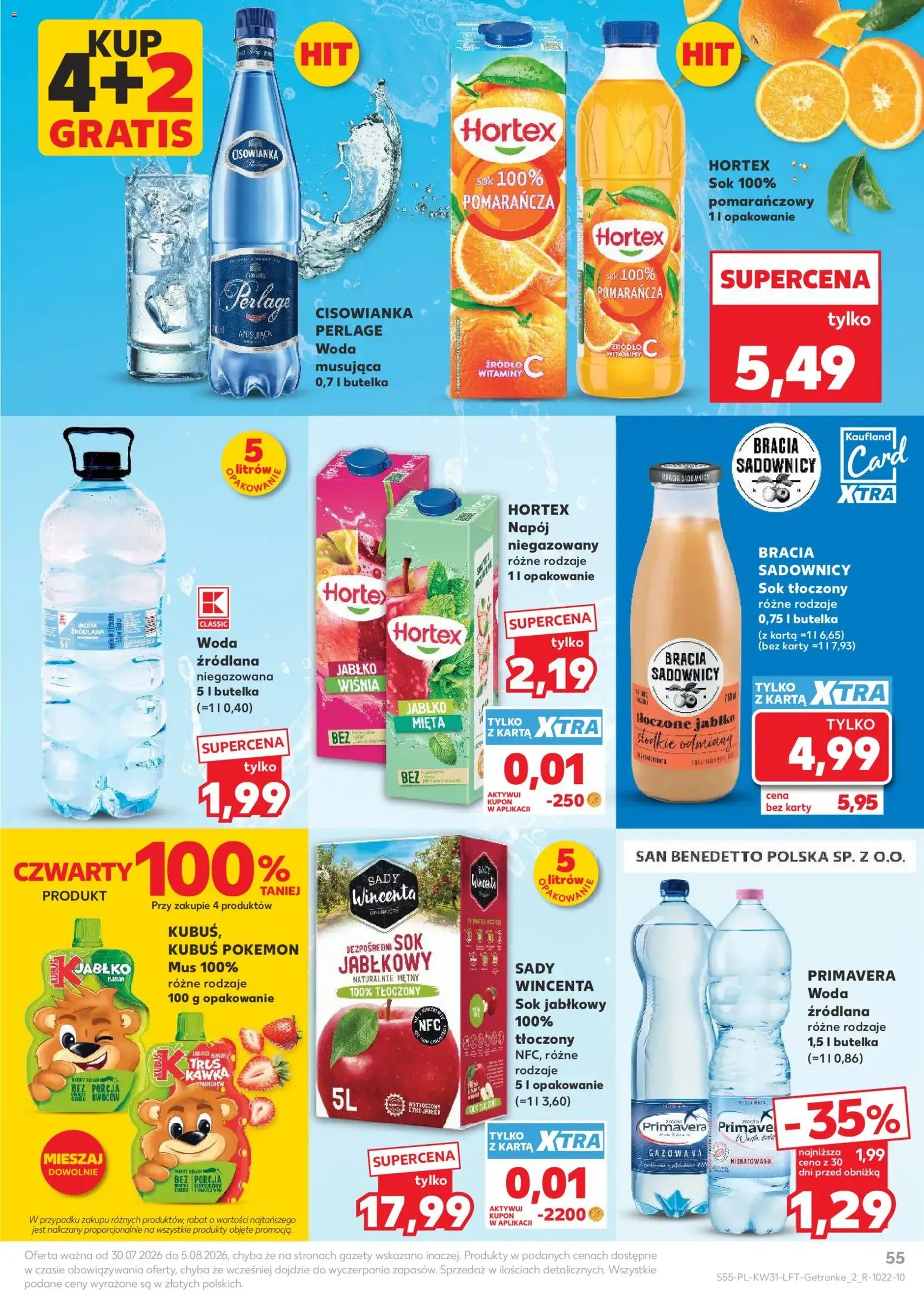 Kaufland gazetka - ważny gazetka od 30.07.2026 strona 55 z 68