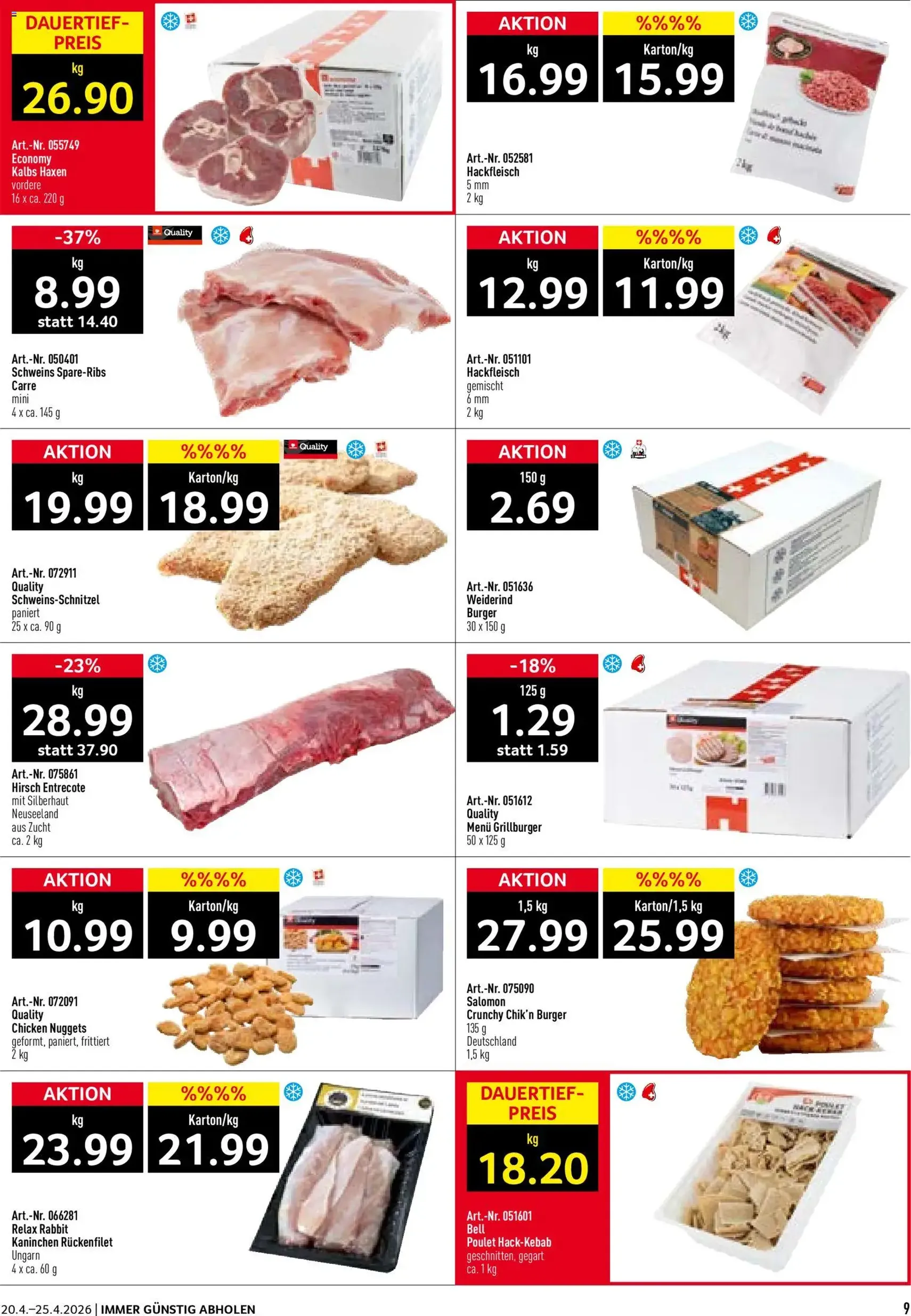 Prodega aktionen - Gültiger Prospekt ab 20.04.2026, Seite 9 von insgesamt 36