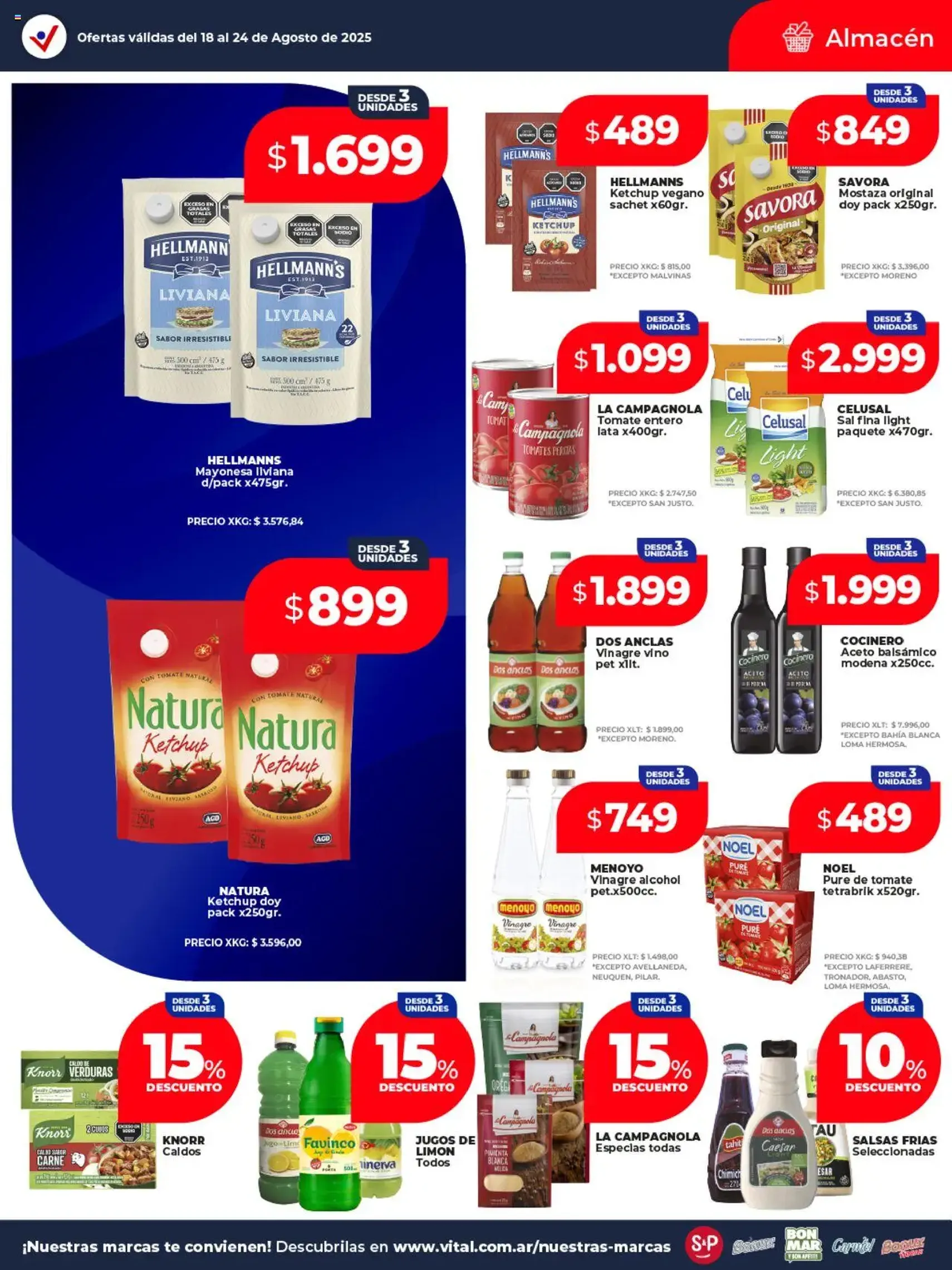 Vital ofertas - folleto válido desde 18/08/2025 página 13 de 22