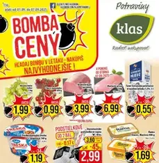 Klas leták - náhľad letáku platný od 01.09.2025
