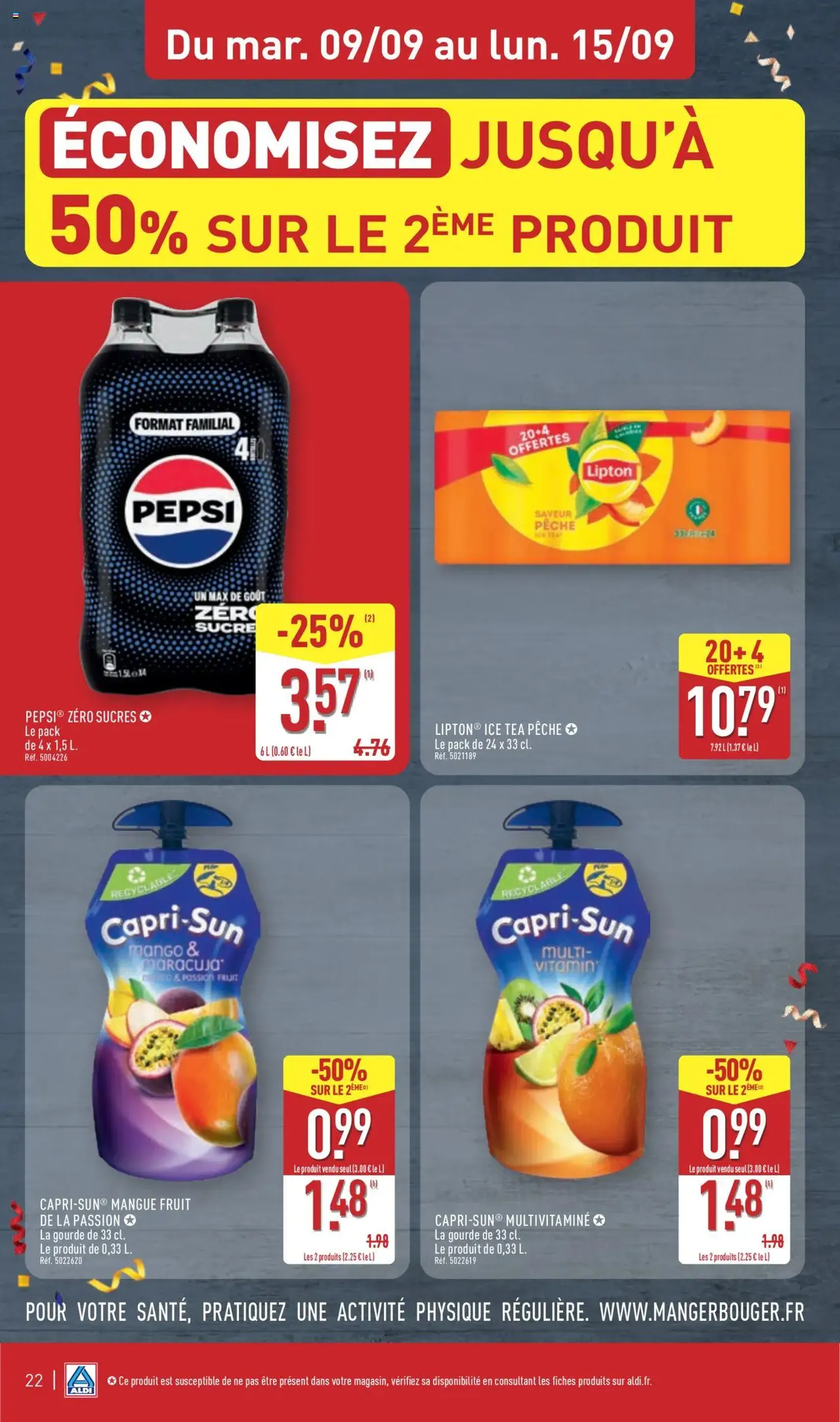 Aldi catalogue semaine 37 - brochure valable à partir du 09/09/2025, page 25 sur 52 Aldi catalogue semaine 37 - brochure valable à partir du 09/09/2025, page 25 sur 52