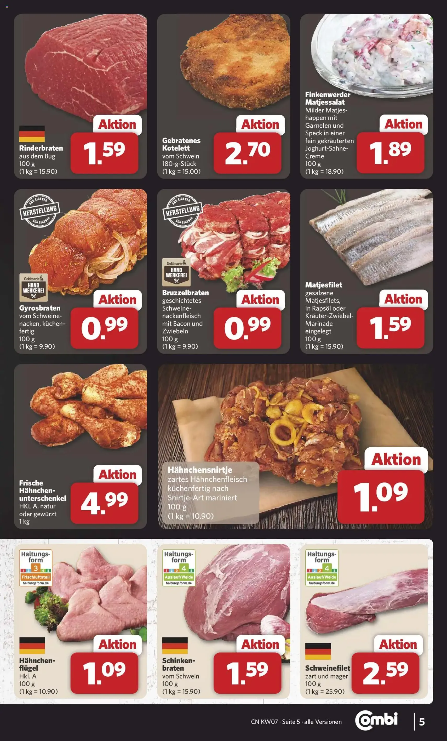 Combi Prospekt - Gültiger Prospekt ab 09.02.2026, Seite 5 von insgesamt 31