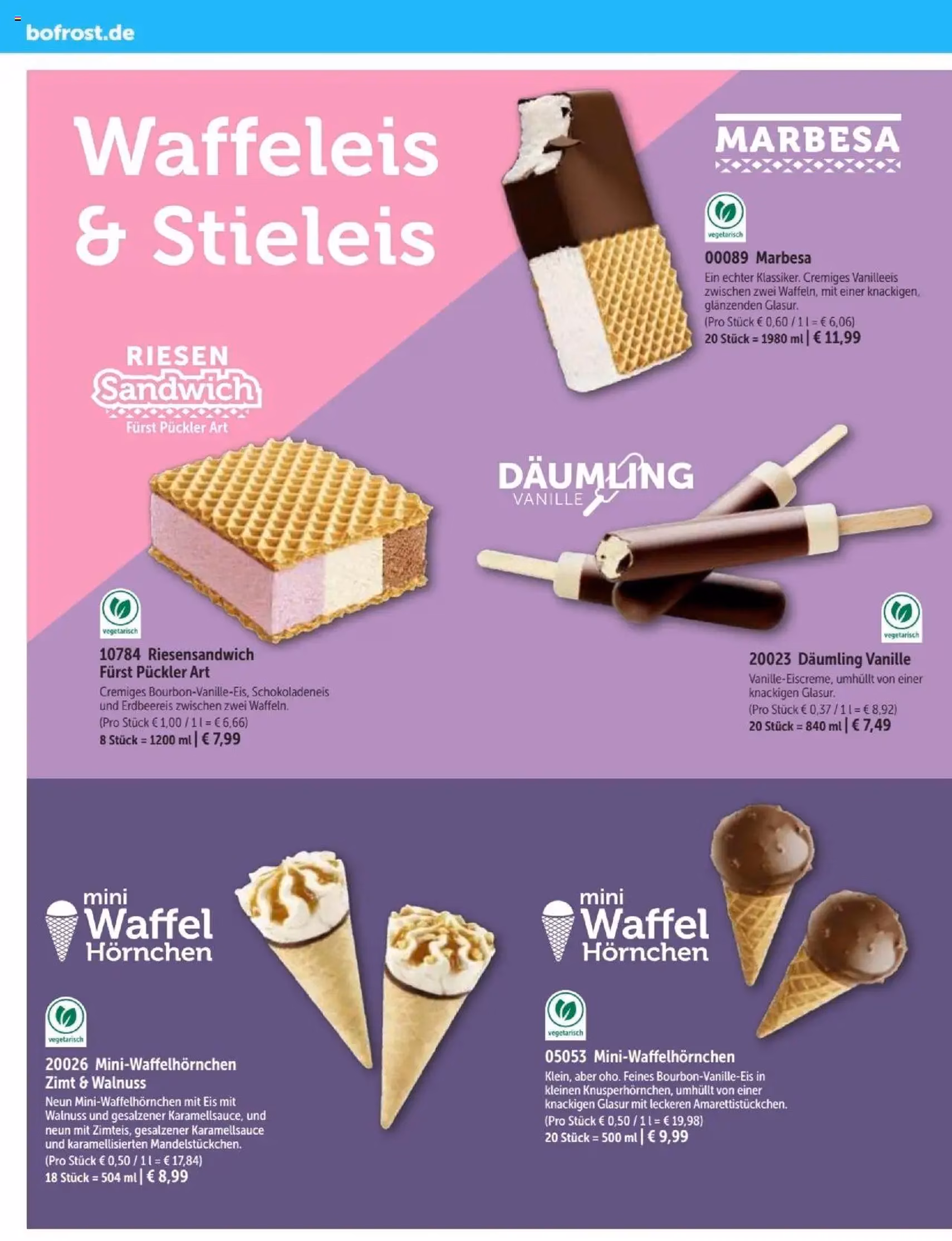Bofrost Katalog - Gültiger Prospekt ab 07.09.2025, Seite 20 von insgesamt 148 Bofrost Katalog - Gültiger Prospekt ab 07.09.2025, Seite 20 von insgesamt 148
