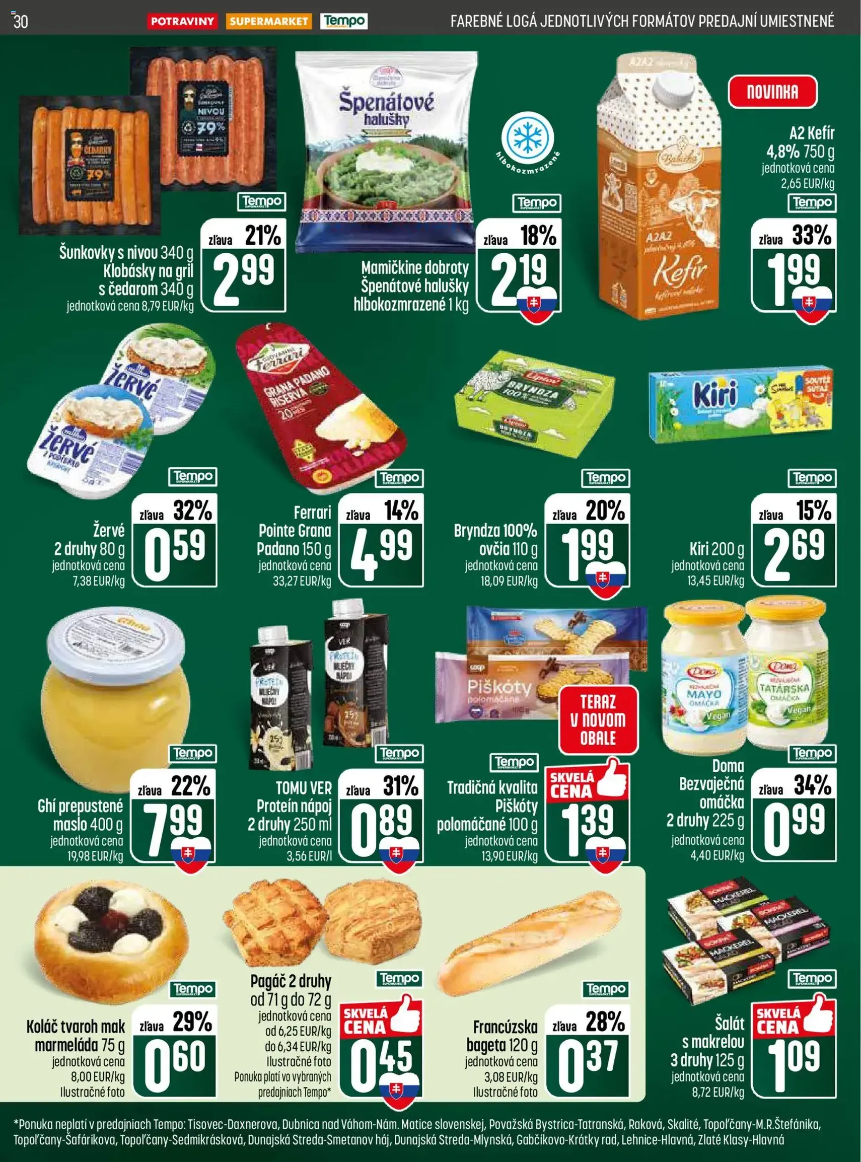 COOP Jednota leták - platný leták od 04.06.2026 strana 30 z 32