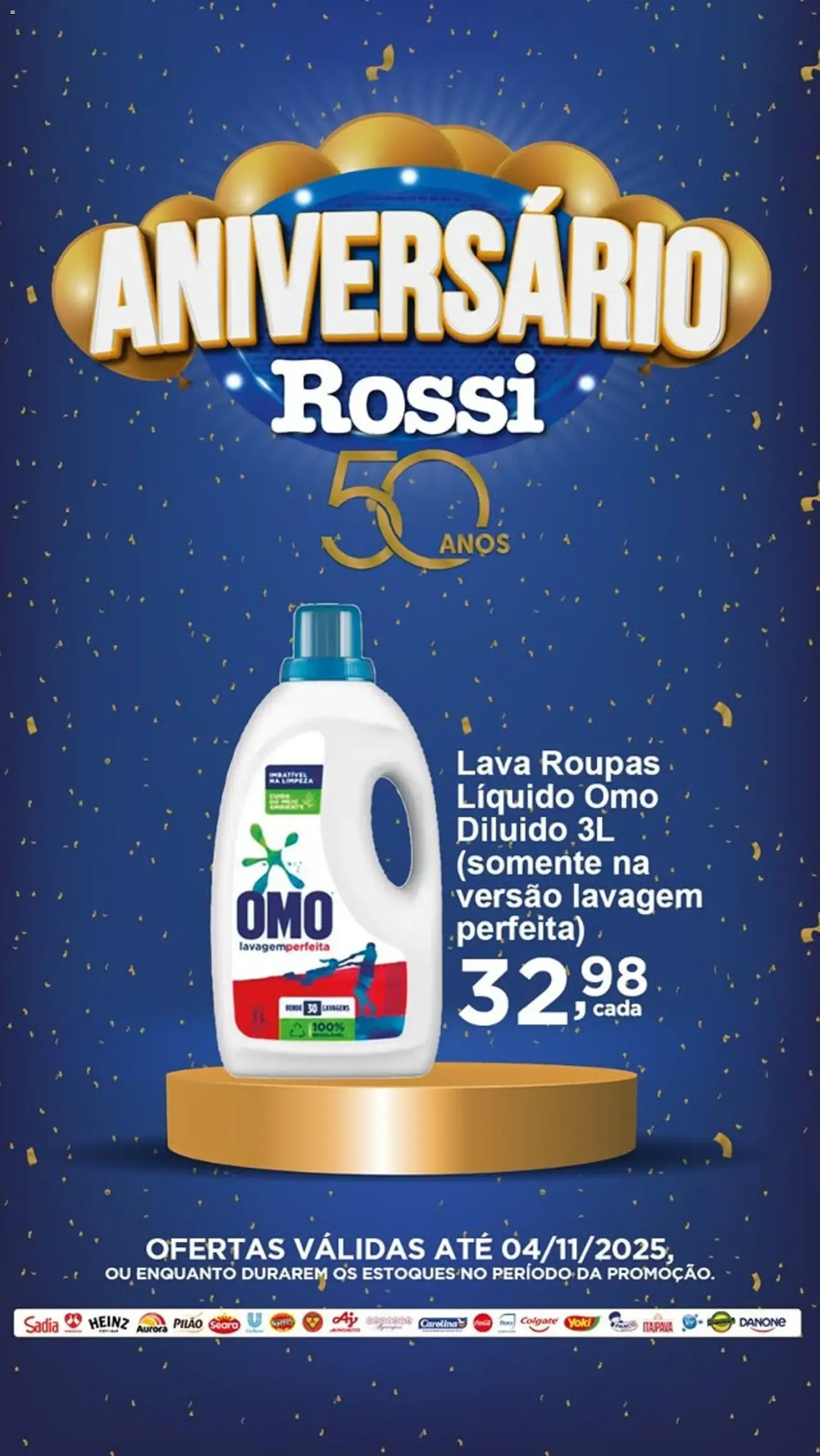 Rossi Supermercados - Ofertas da semana - folheto válido a partir de 29/10/2025 página 1 de 4