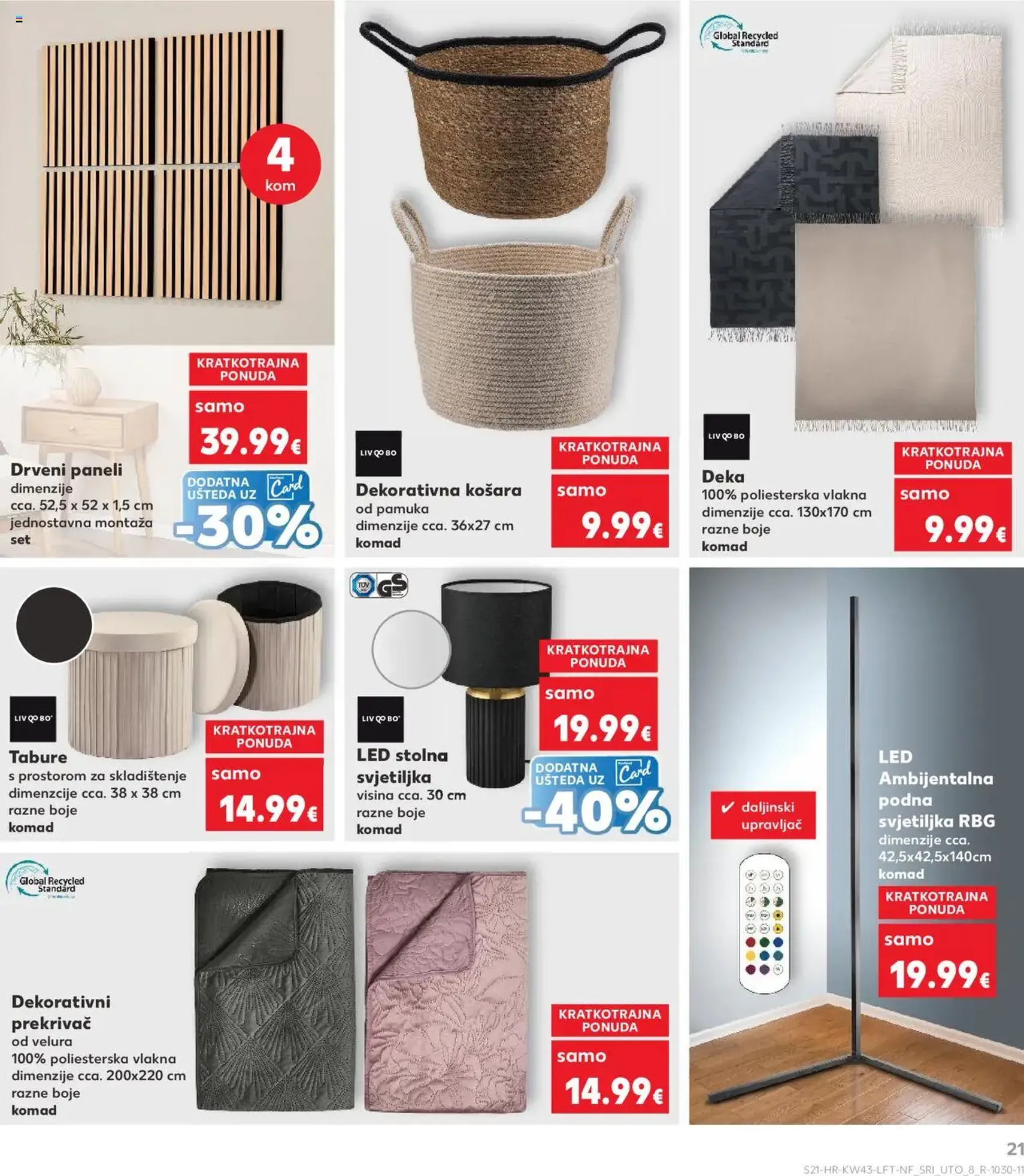 Kaufland HR - Split-Ravne njive - 2025.10.22. érvényes szórólap 21 oldal 32 oldalból Kaufland HR - Split-Ravne njive - 2025.10.22. érvényes szórólap 21 oldal 32 oldalból