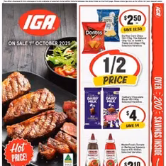 IGA Catalogue VIC - Flyer preview valid from 01/10/2025