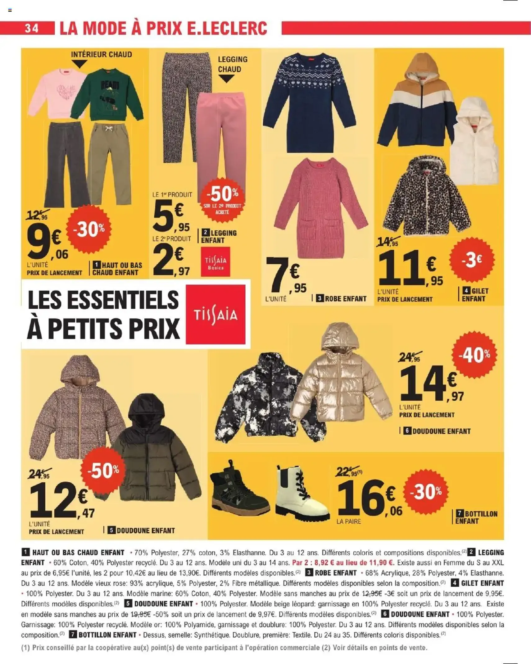 E.Leclerc catalogue semaine 40 - brochure valable à partir du 30/09/2025, page 34 sur 36 E.Leclerc catalogue semaine 40 - brochure valable à partir du 30/09/2025, page 34 sur 36