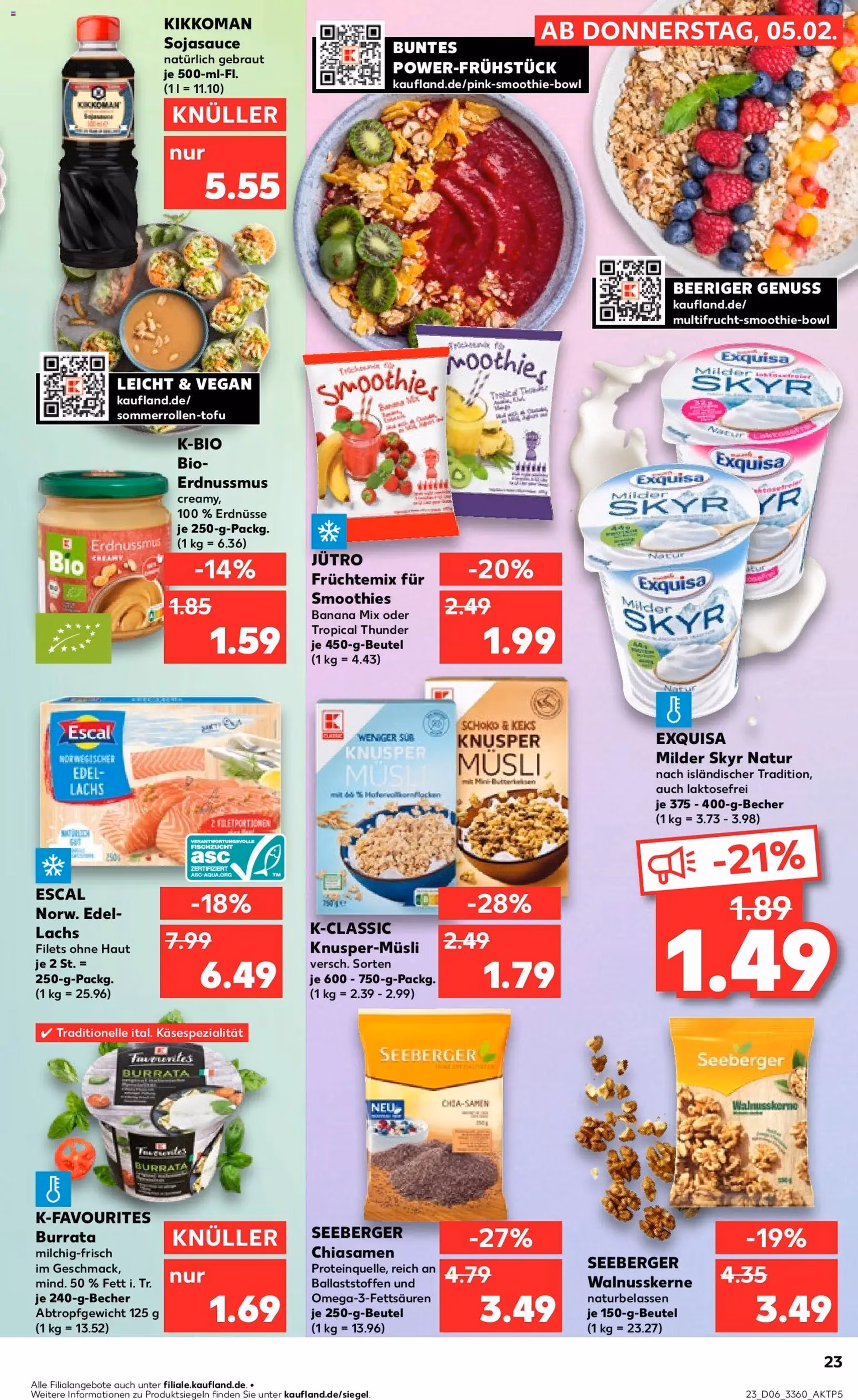 Kaufland Prospekt - Gültiger Prospekt ab 05.02.2026, Seite 23 von insgesamt 64