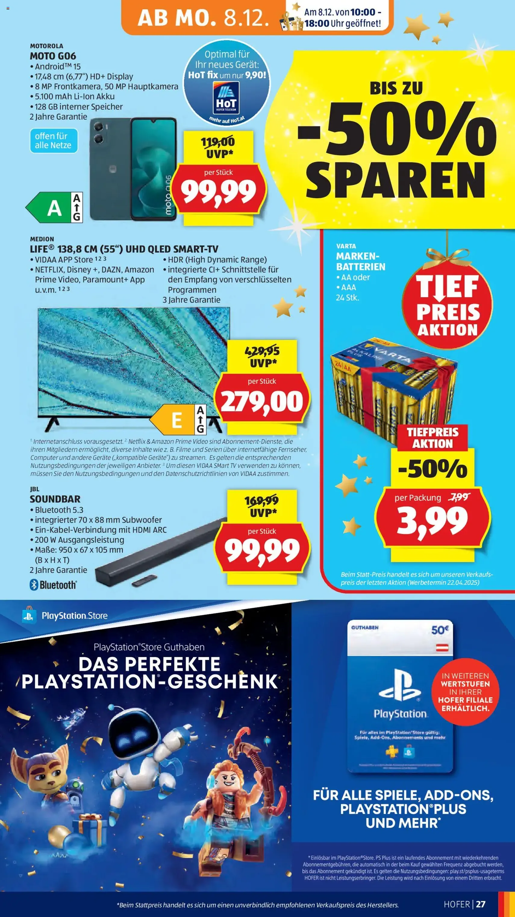 Hofer Flugblatt - Gültiger Prospekt ab 05.12.2025, Seite 41 von insgesamt 60